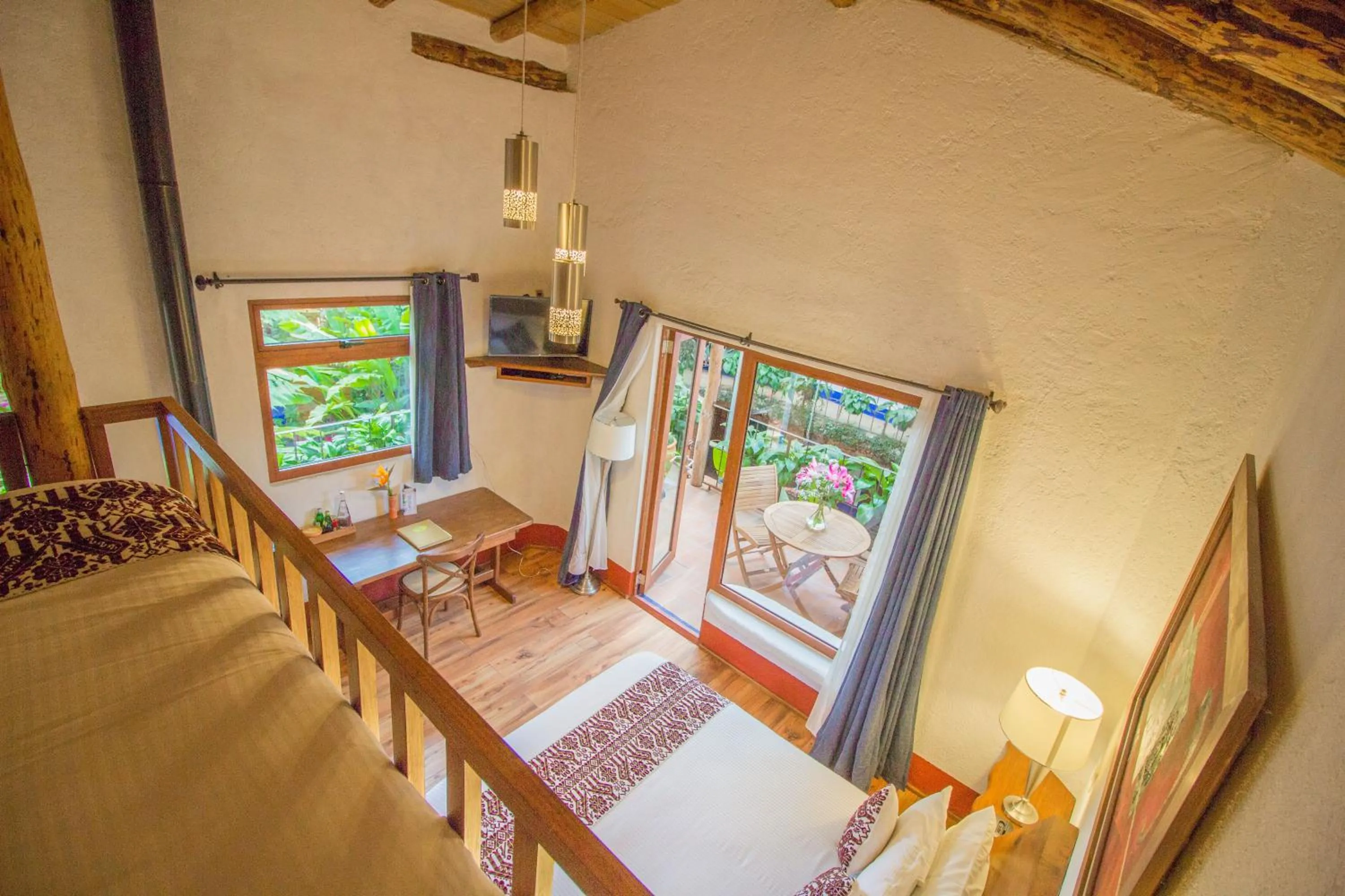 Bed in Mesón De Leyendas Breakfast & Downtown