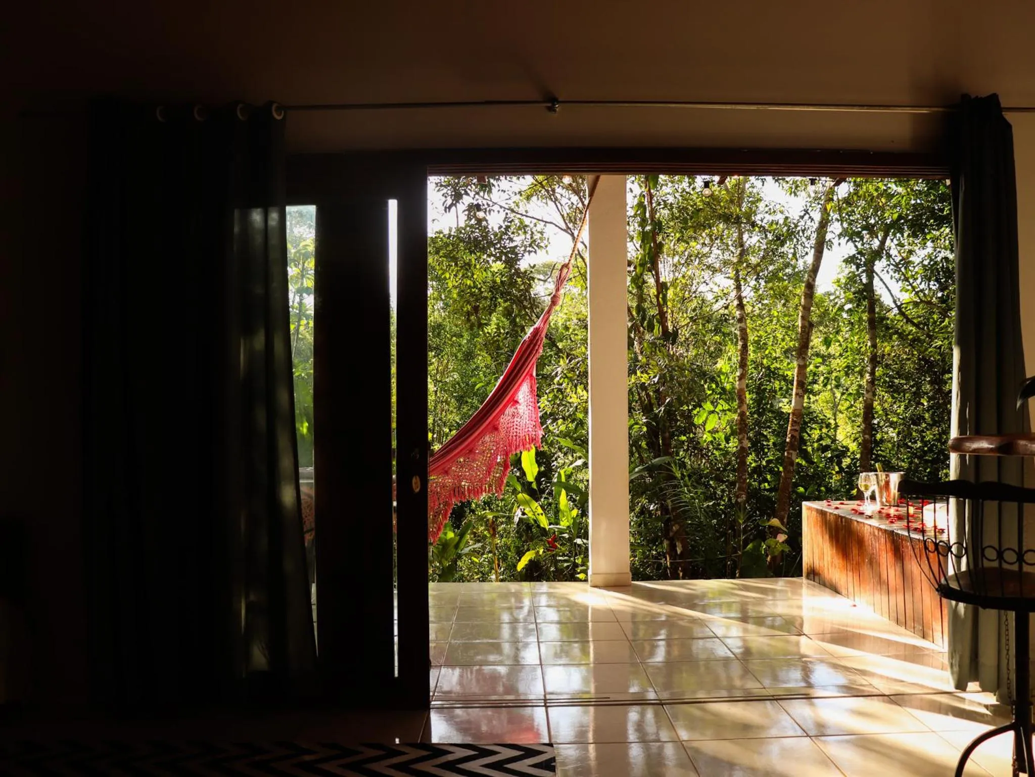 Natural landscape in Chalés Pura Vida