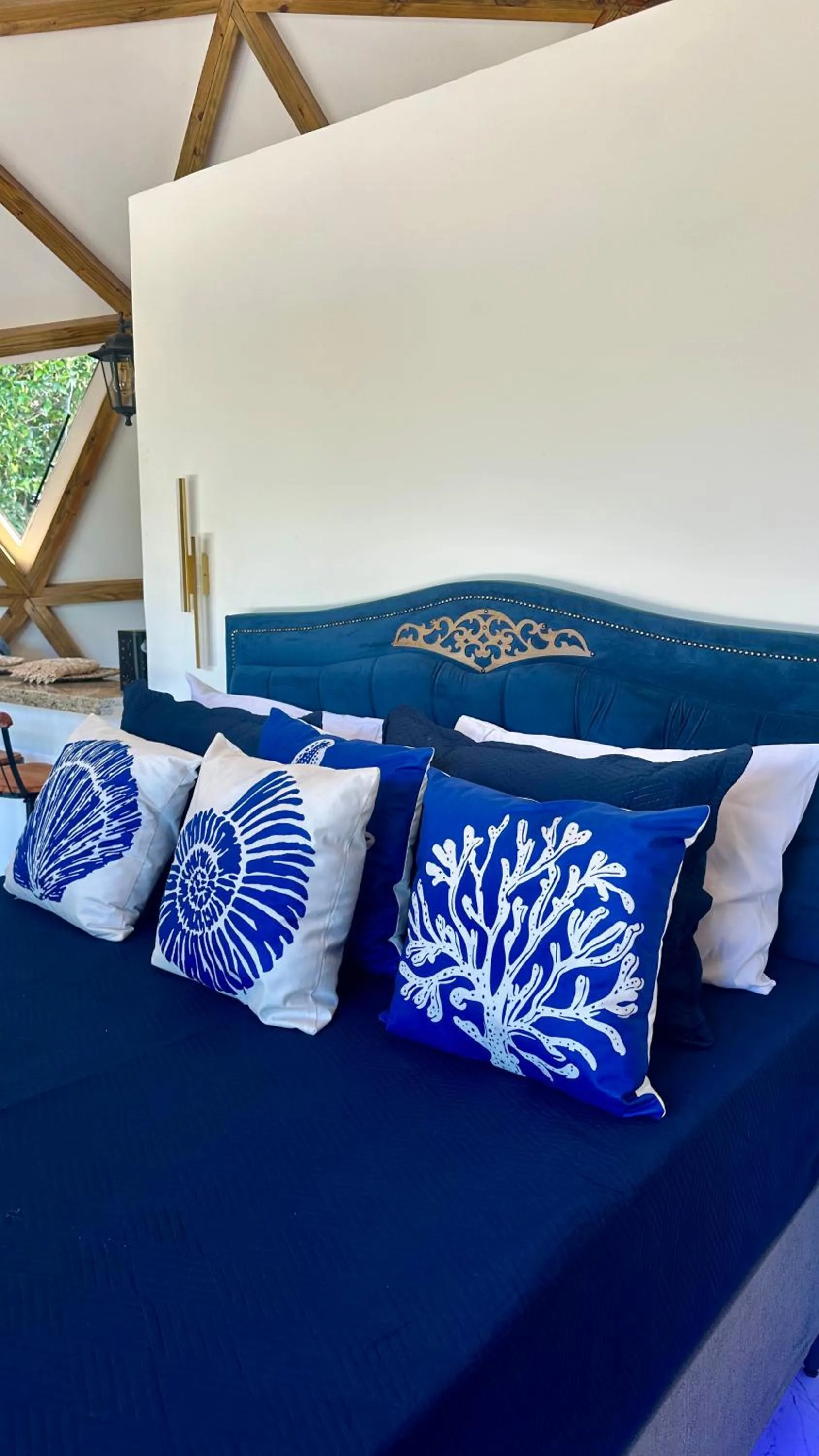 Bed in Chalés Pura Vida