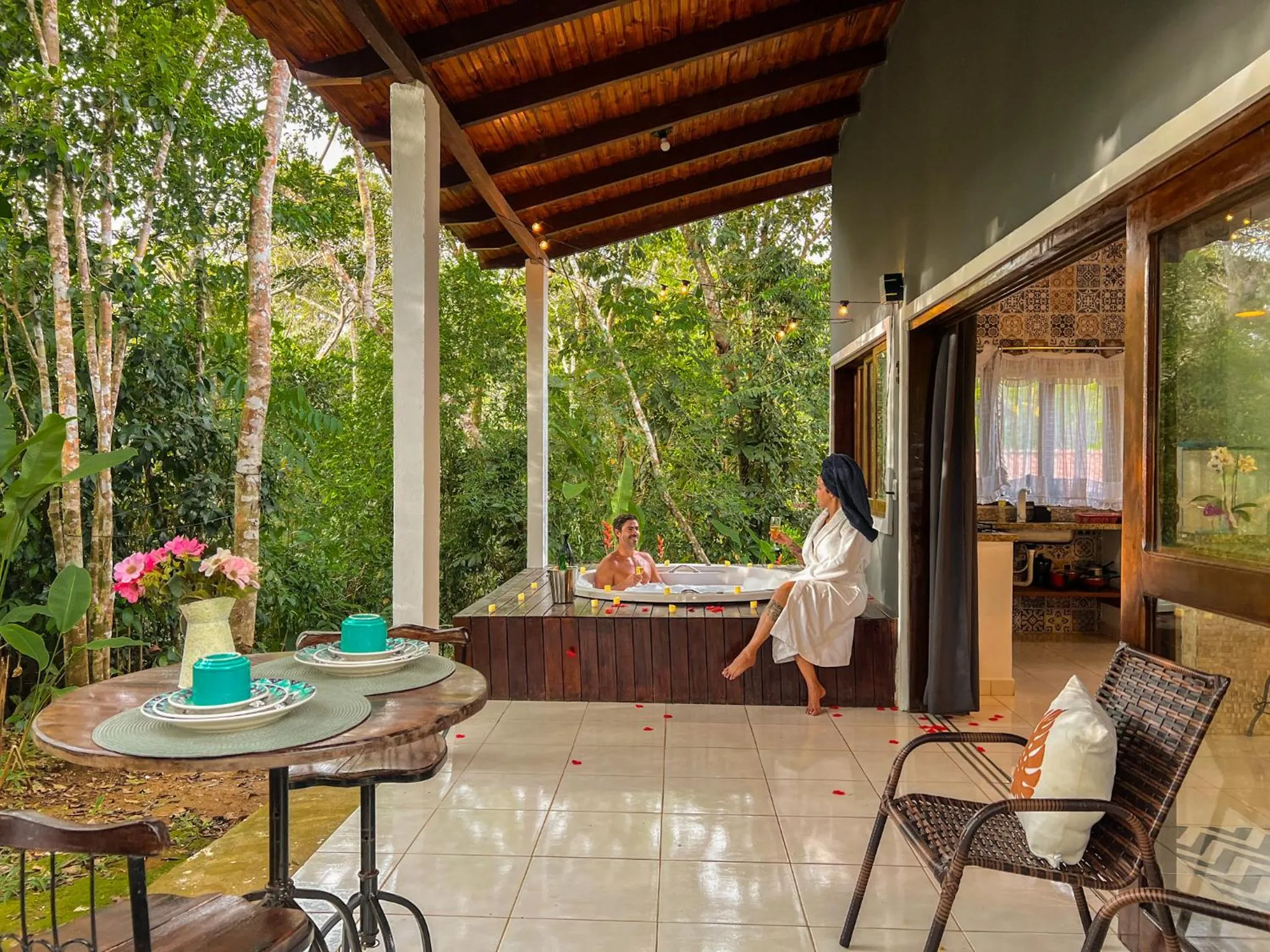 Spring in Chalés Pura Vida