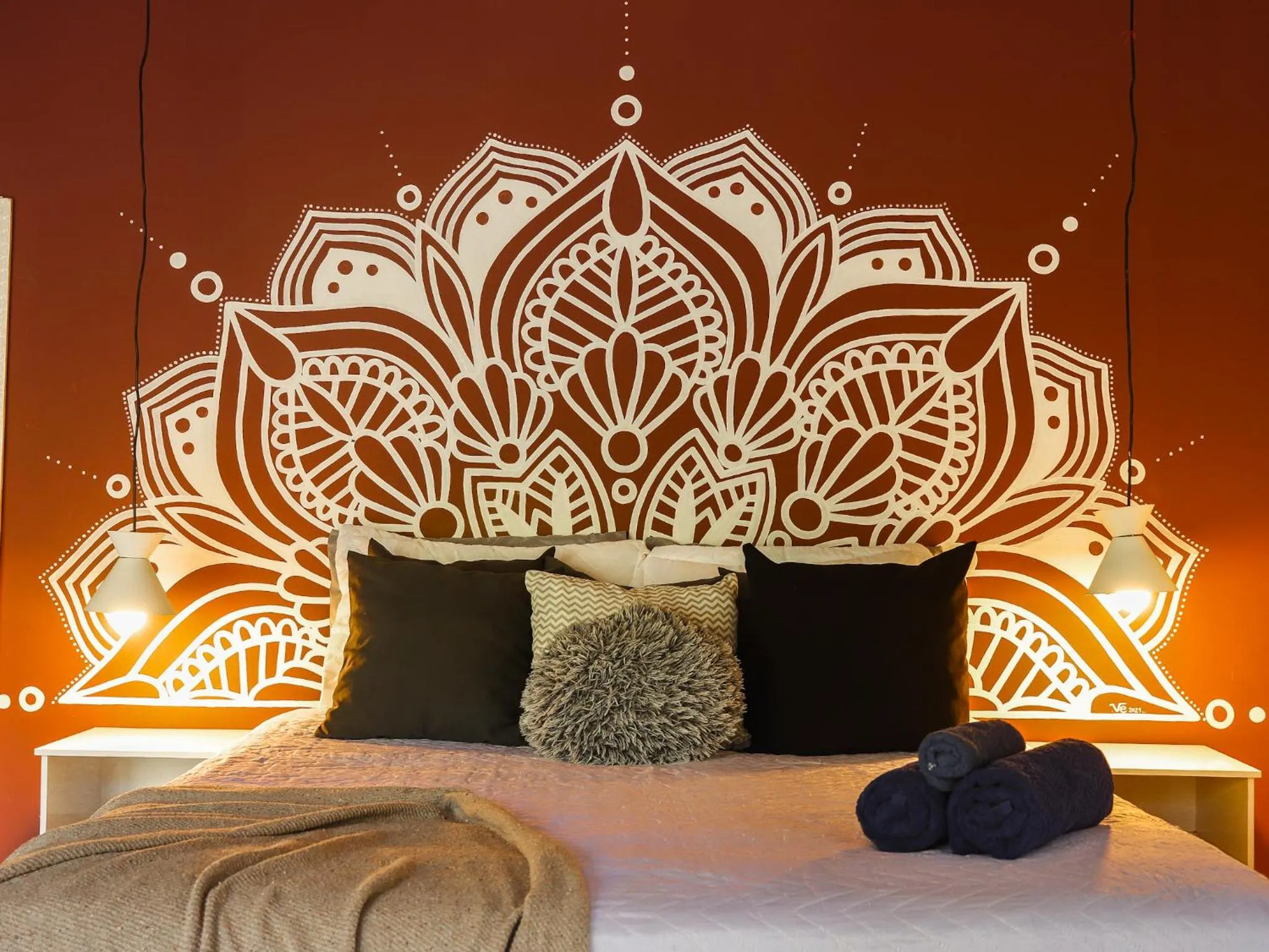 Photo of the whole room, Bed in Chalés Pura Vida