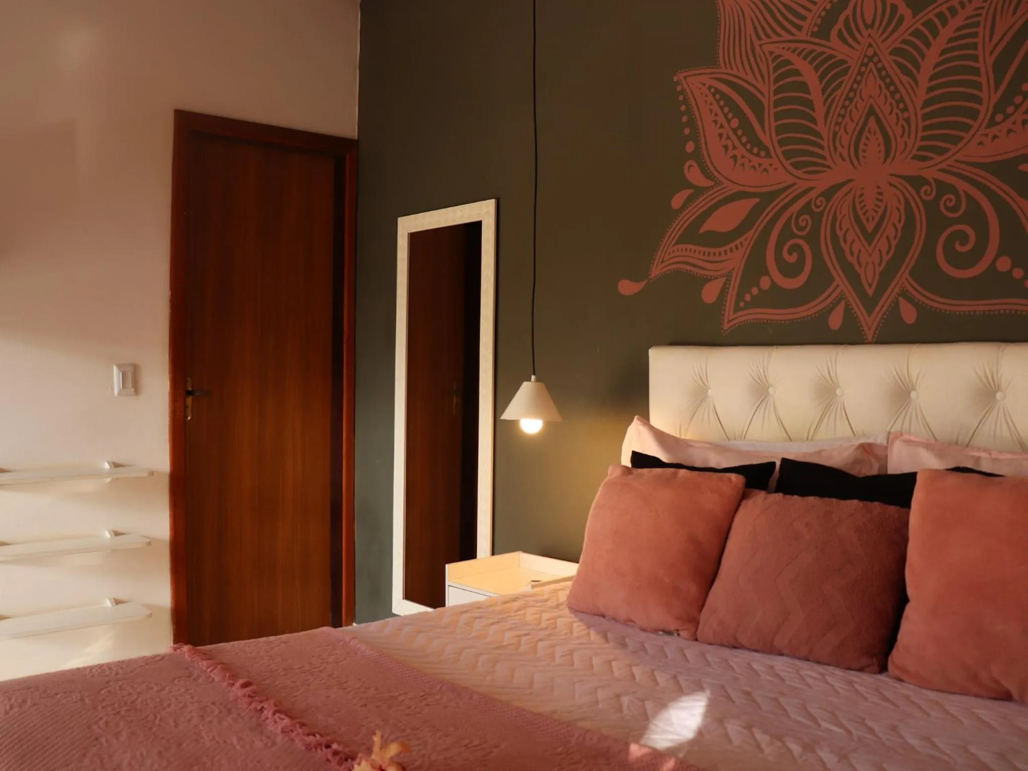 Bed in Chalés Pura Vida