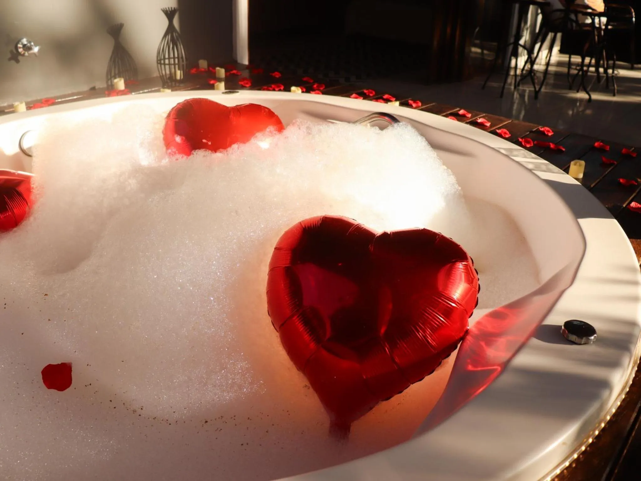 Hot Tub in Chalés Pura Vida