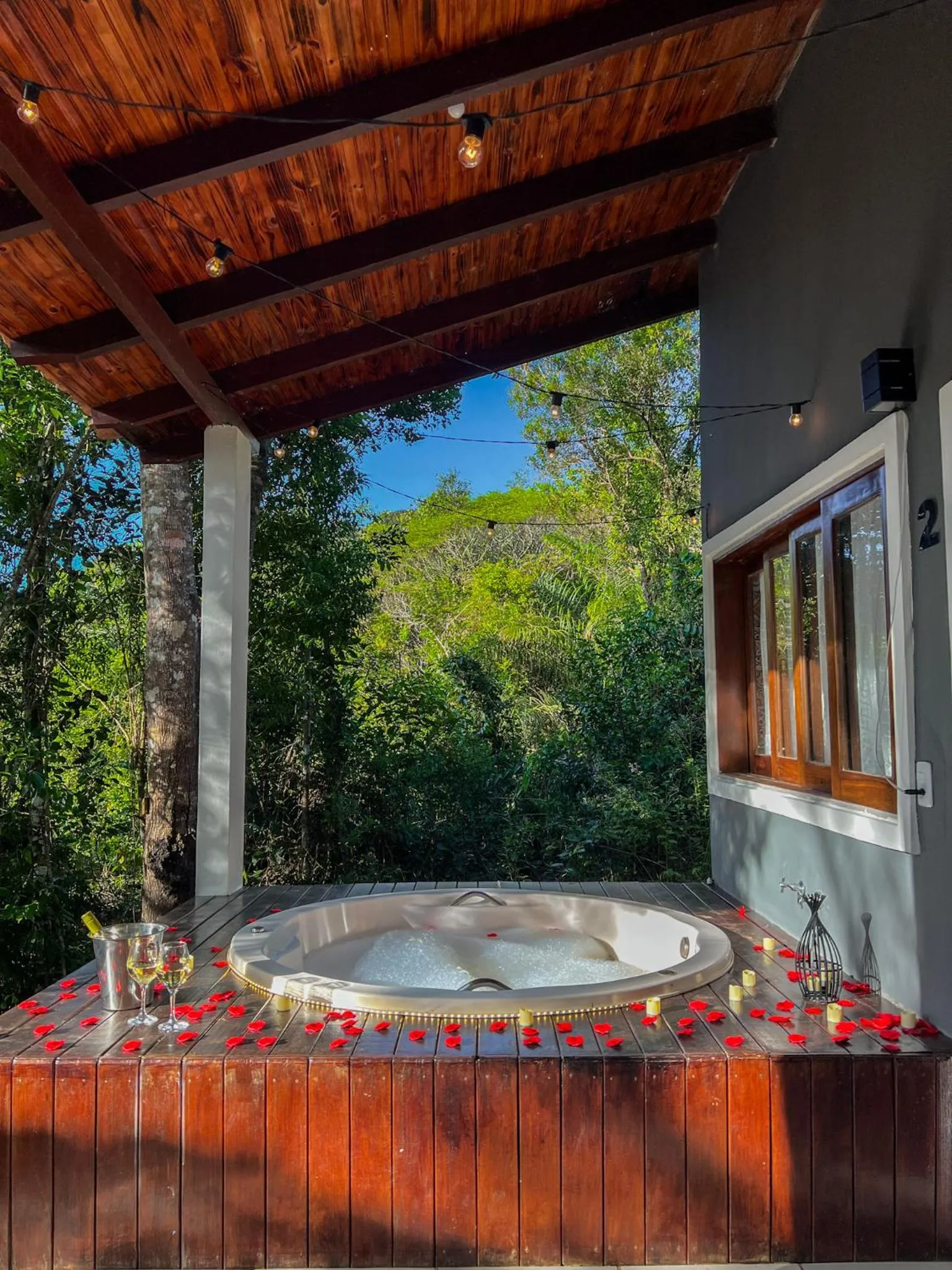 Garden in Chalés Pura Vida