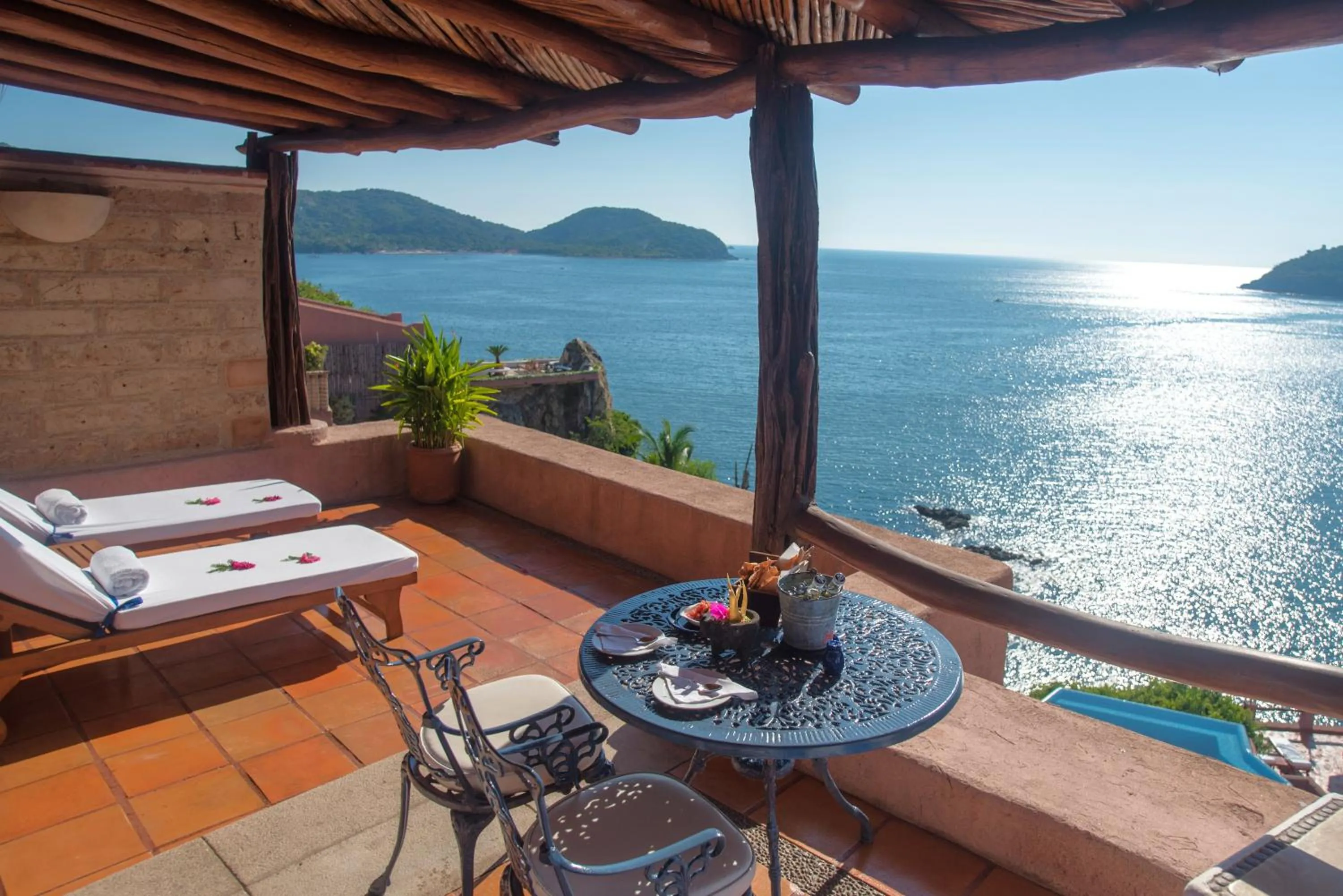 Balcony/Terrace in La Casa Que Canta