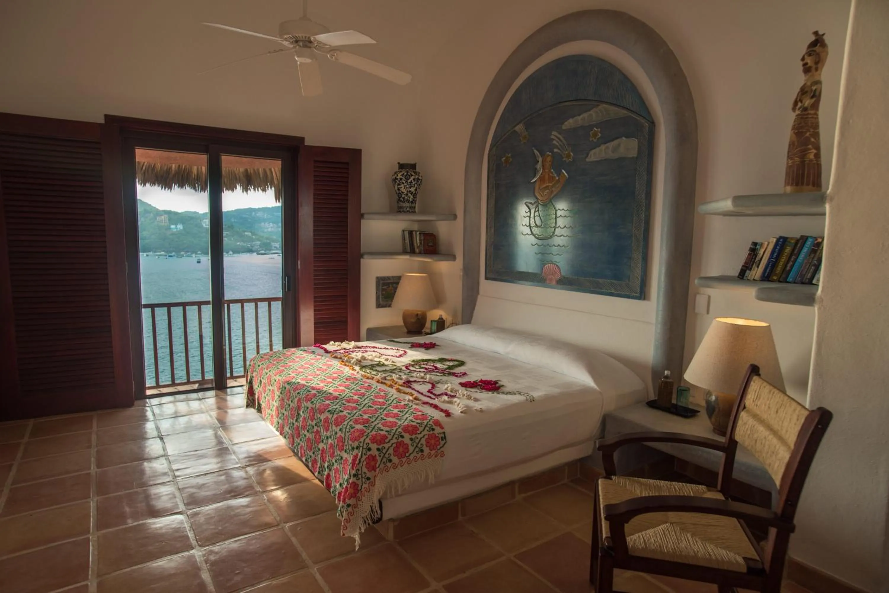 Bed in La Casa Que Canta