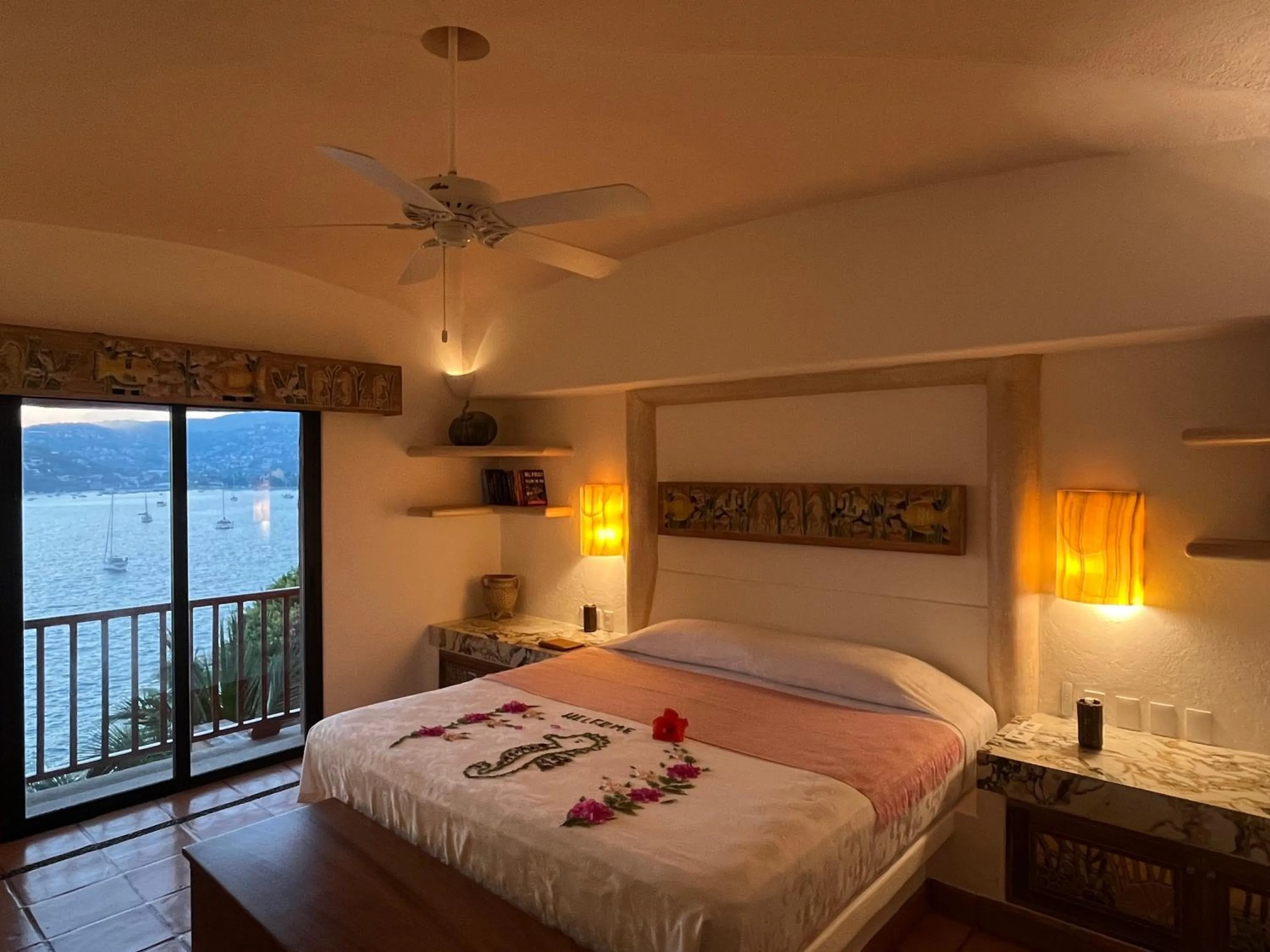 Bed in La Casa Que Canta