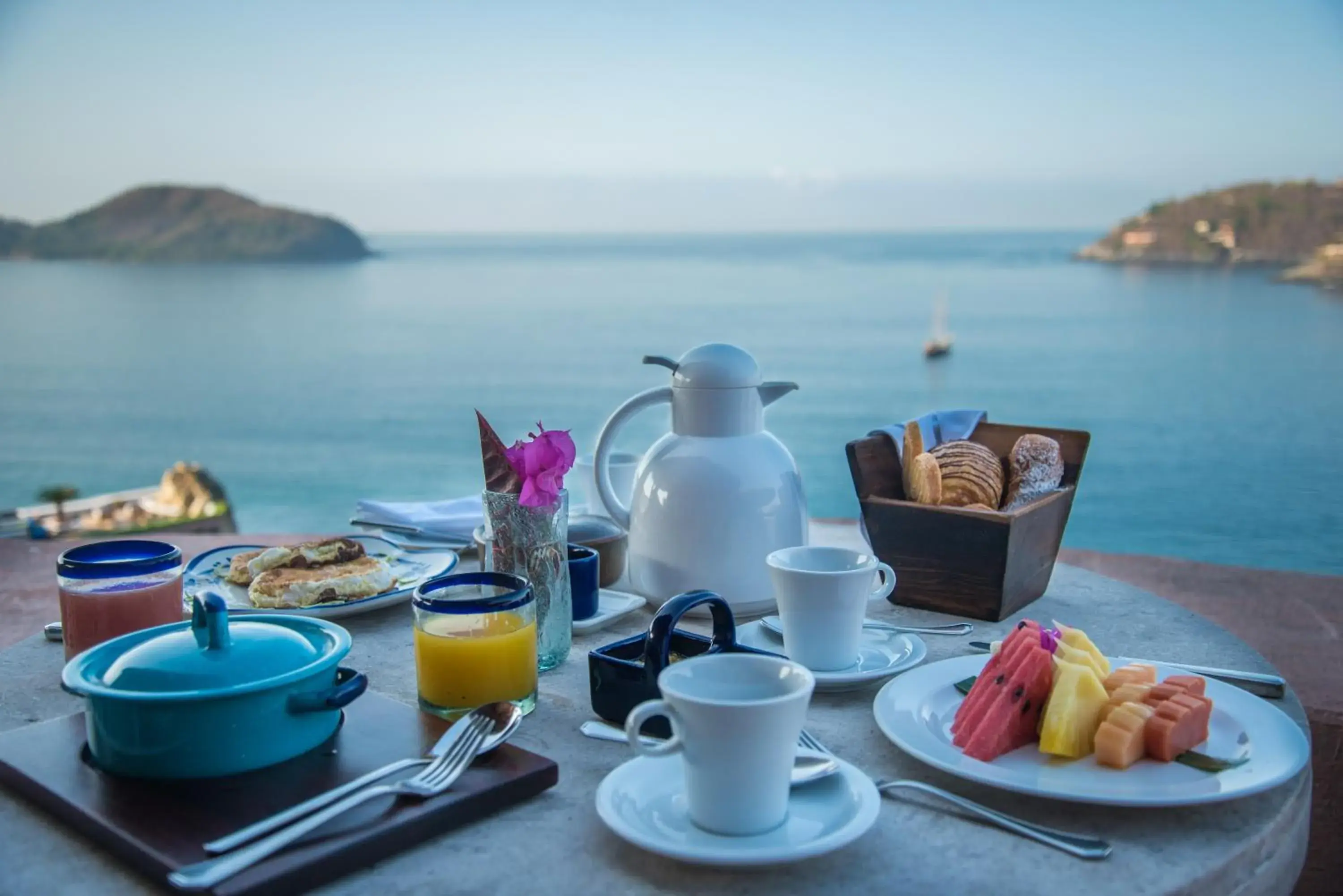 Sea view in La Casa Que Canta Sea view in La Casa Que Canta