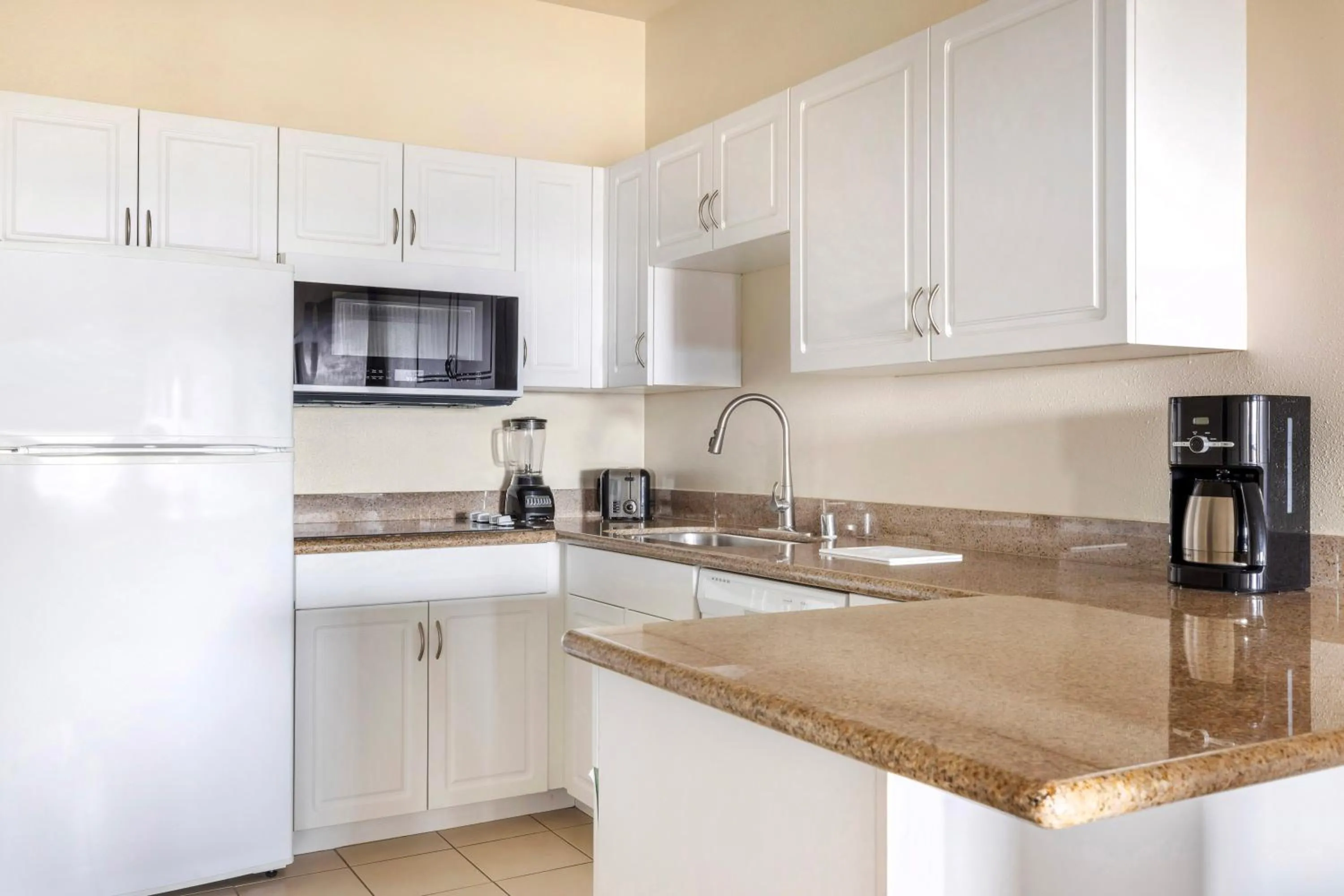 kitchen in Hilton Vacation Club Riviera Beach & Shores