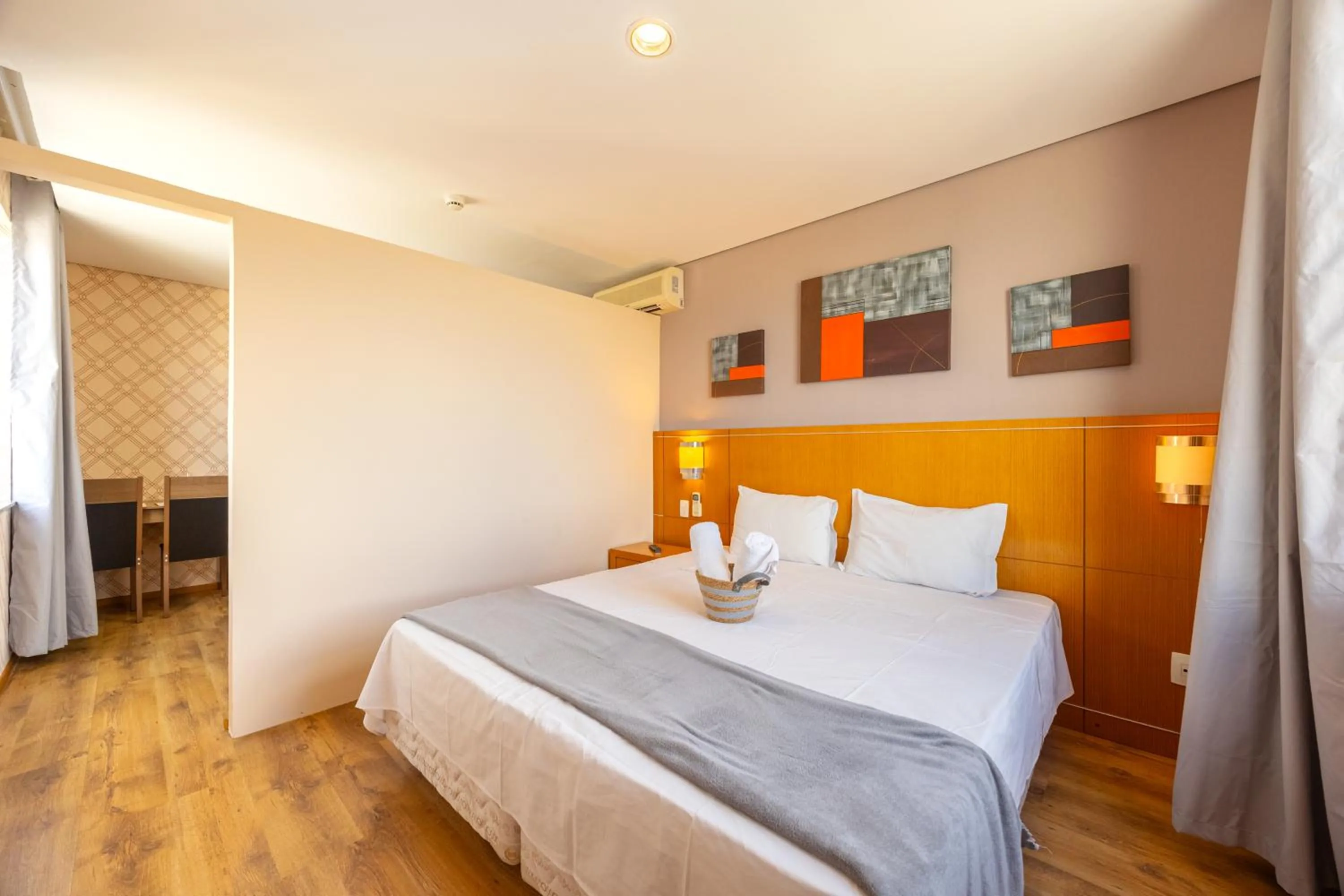 Bed in Hospedez - Flat Osasco Trade Center