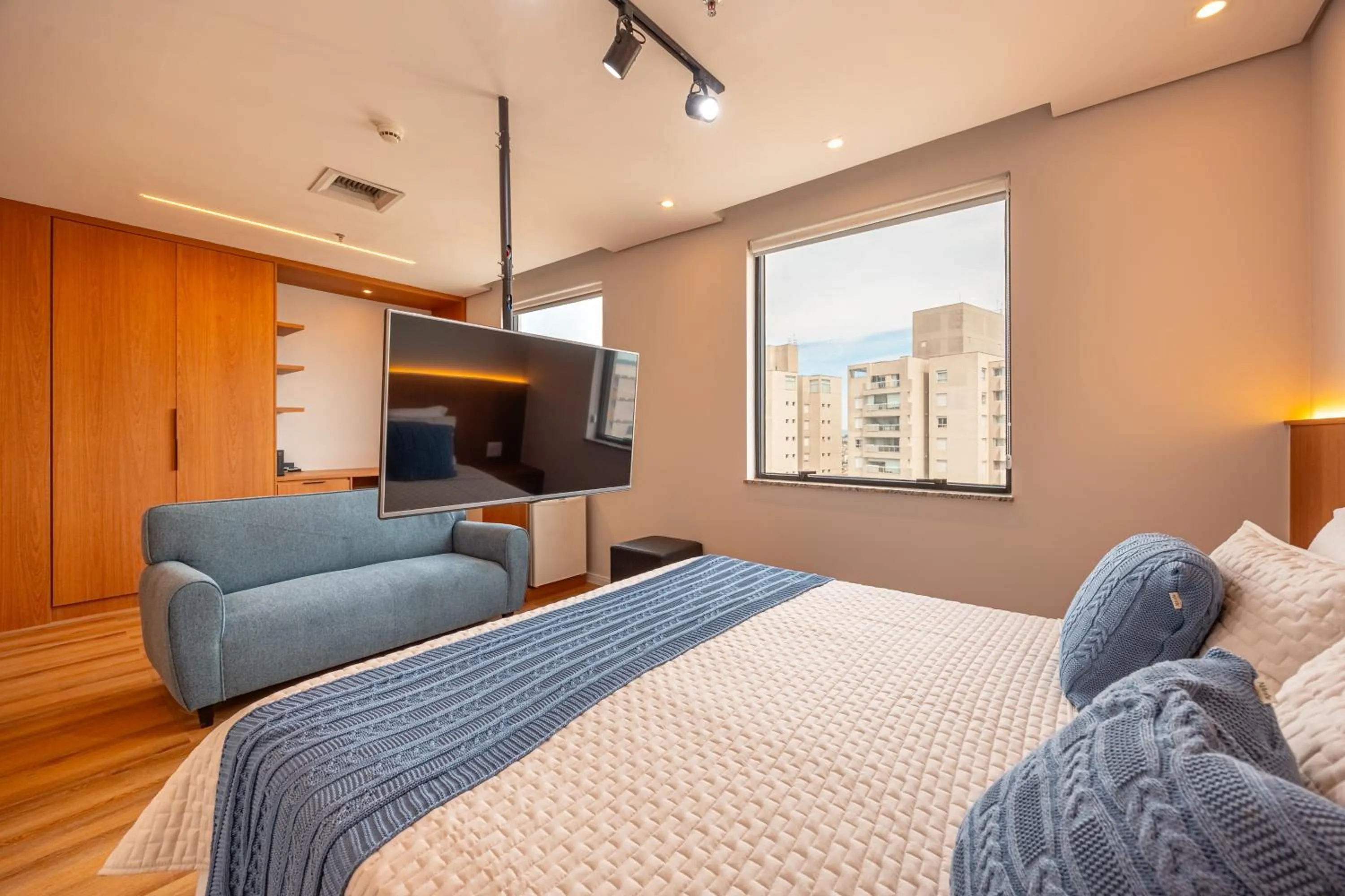 Bed in Hospedez - Flat Osasco Trade Center