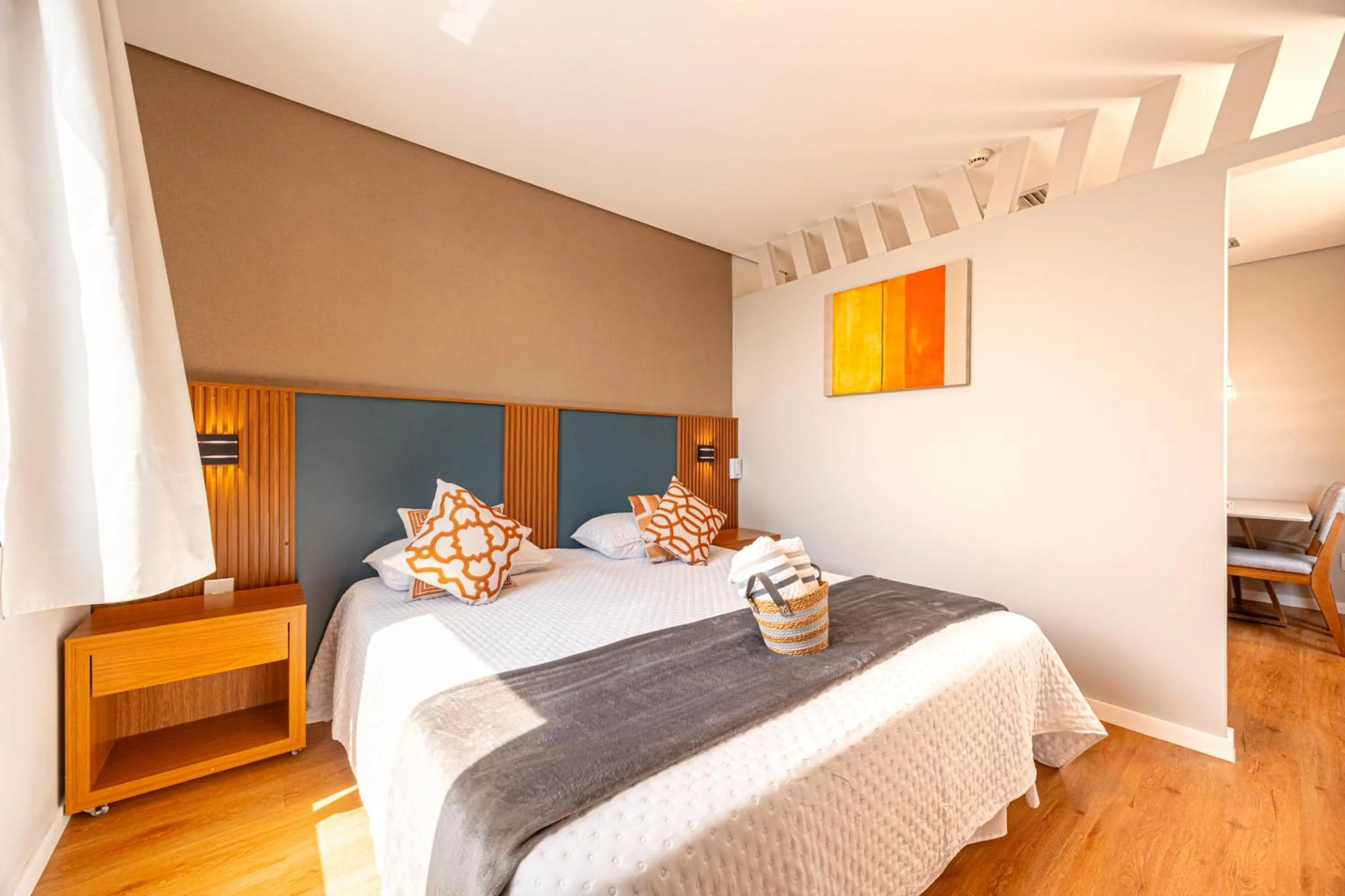 Bed in Hospedez - Flat Osasco Trade Center