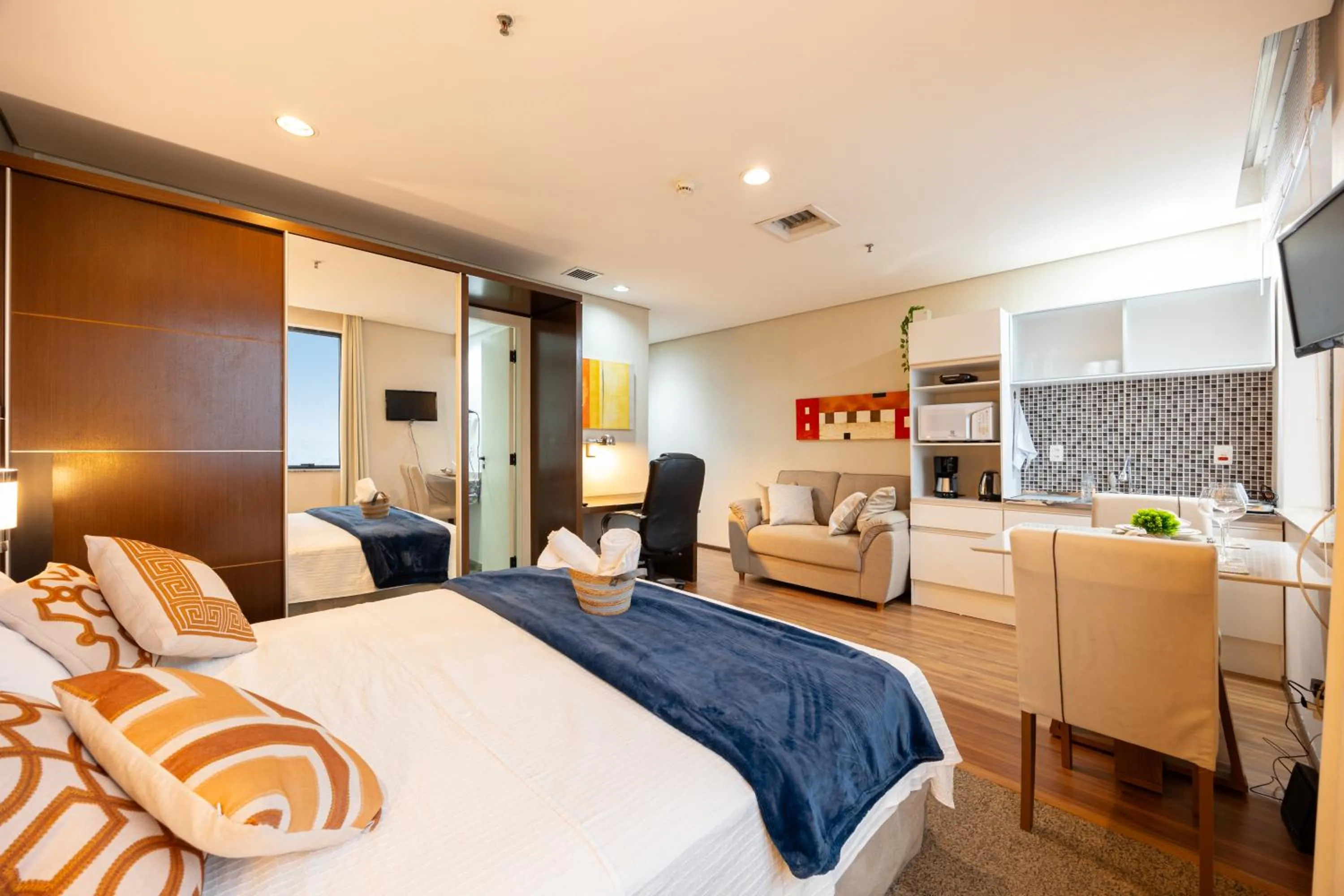 Bed in Hospedez - Flat Osasco Trade Center