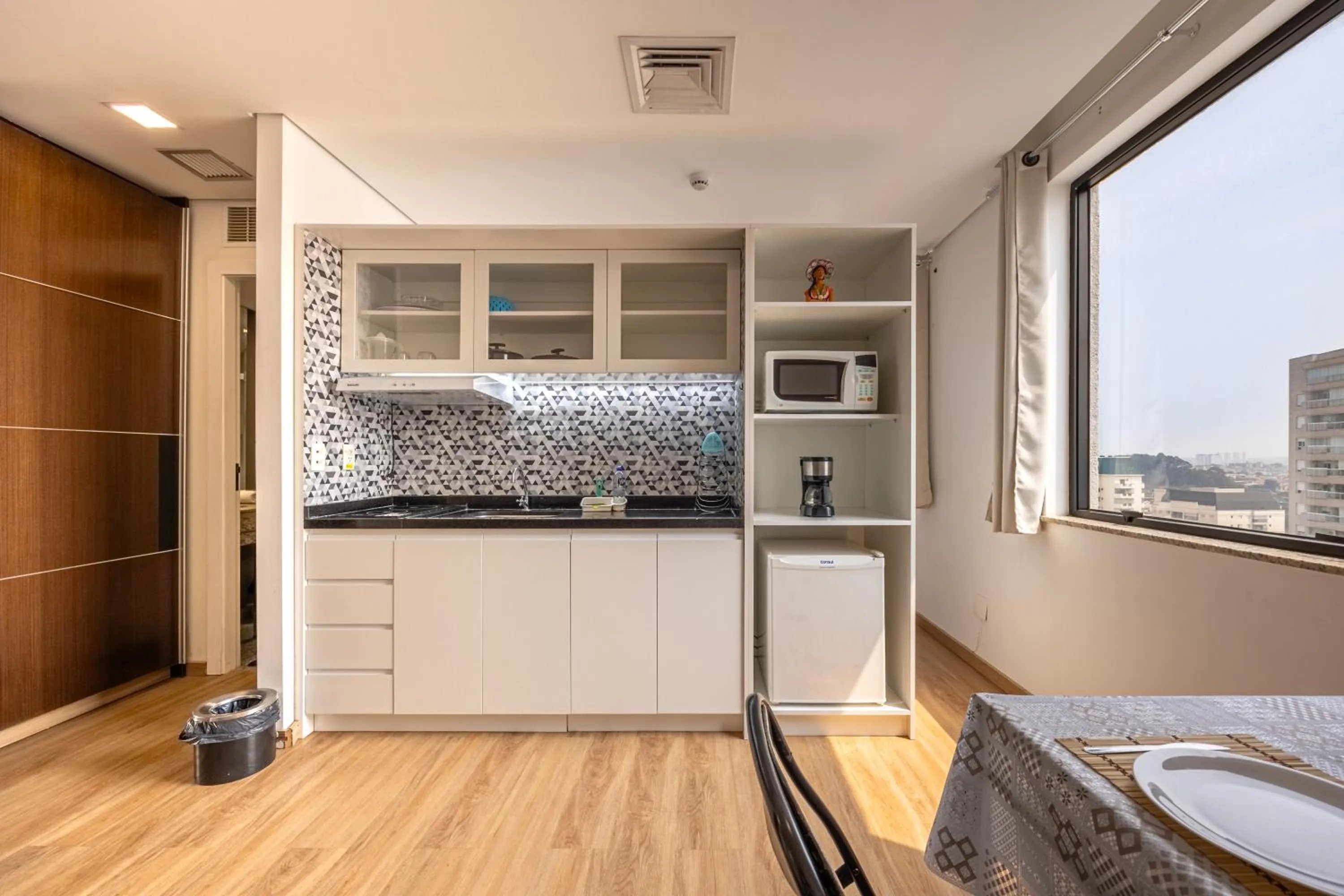 Kitchen or kitchenette in Flat Osasco Trade Center