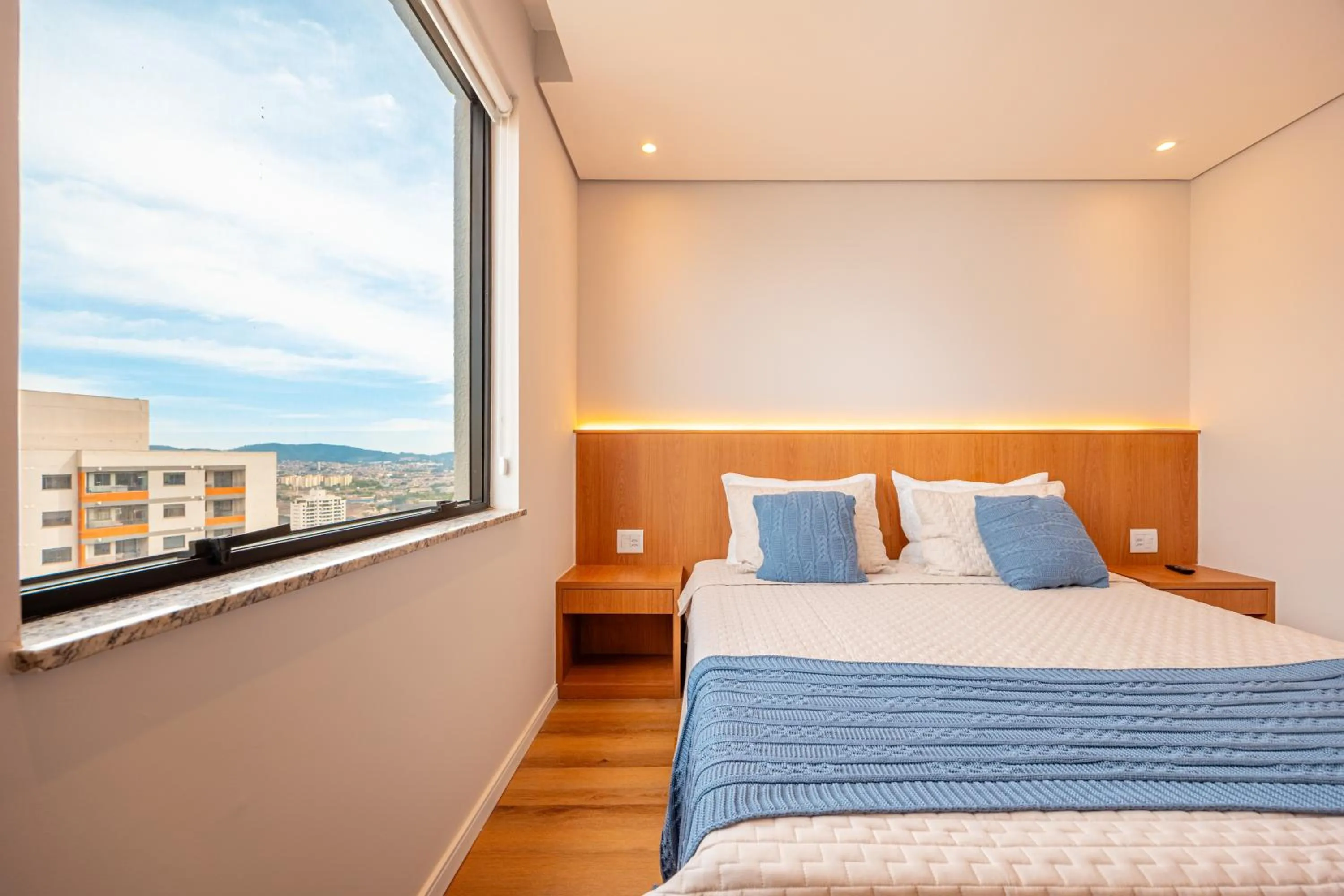 Bed in Hospedez - Flat Osasco Trade Center