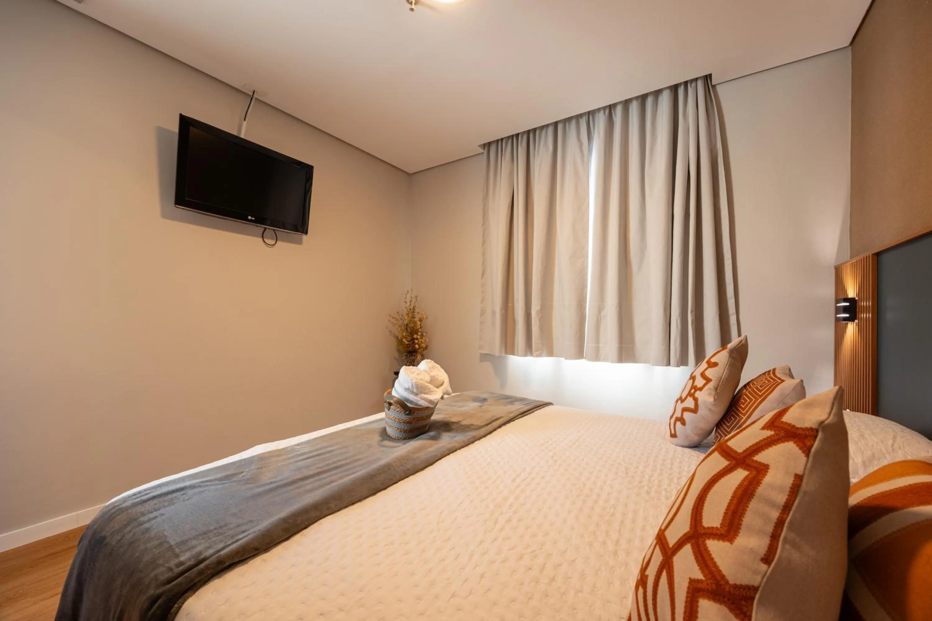 Bed in Hospedez - Flat Osasco Trade Center