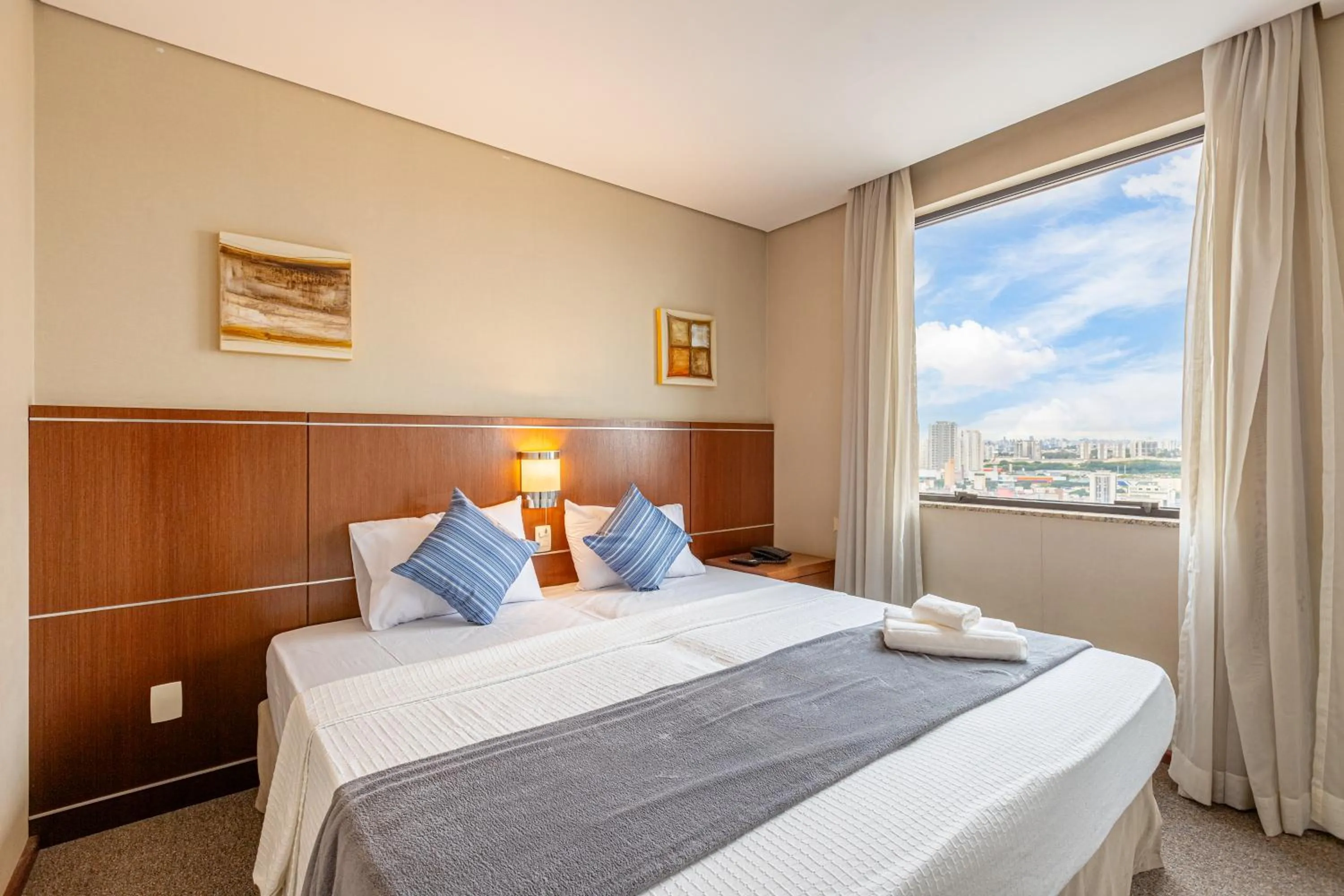 Bed in Hospedez - Flat Osasco Trade Center