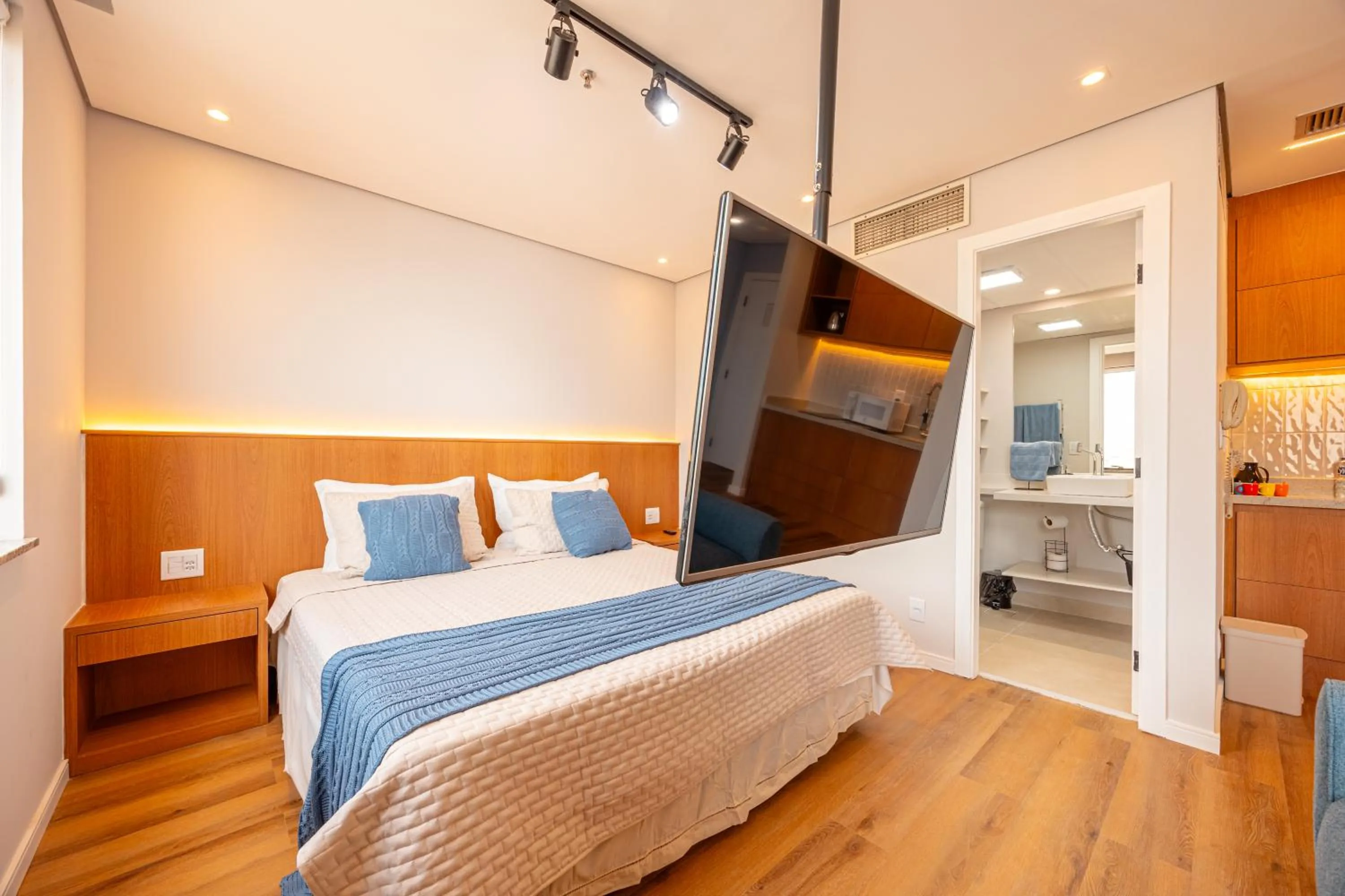 Bed in Hospedez - Flat Osasco Trade Center