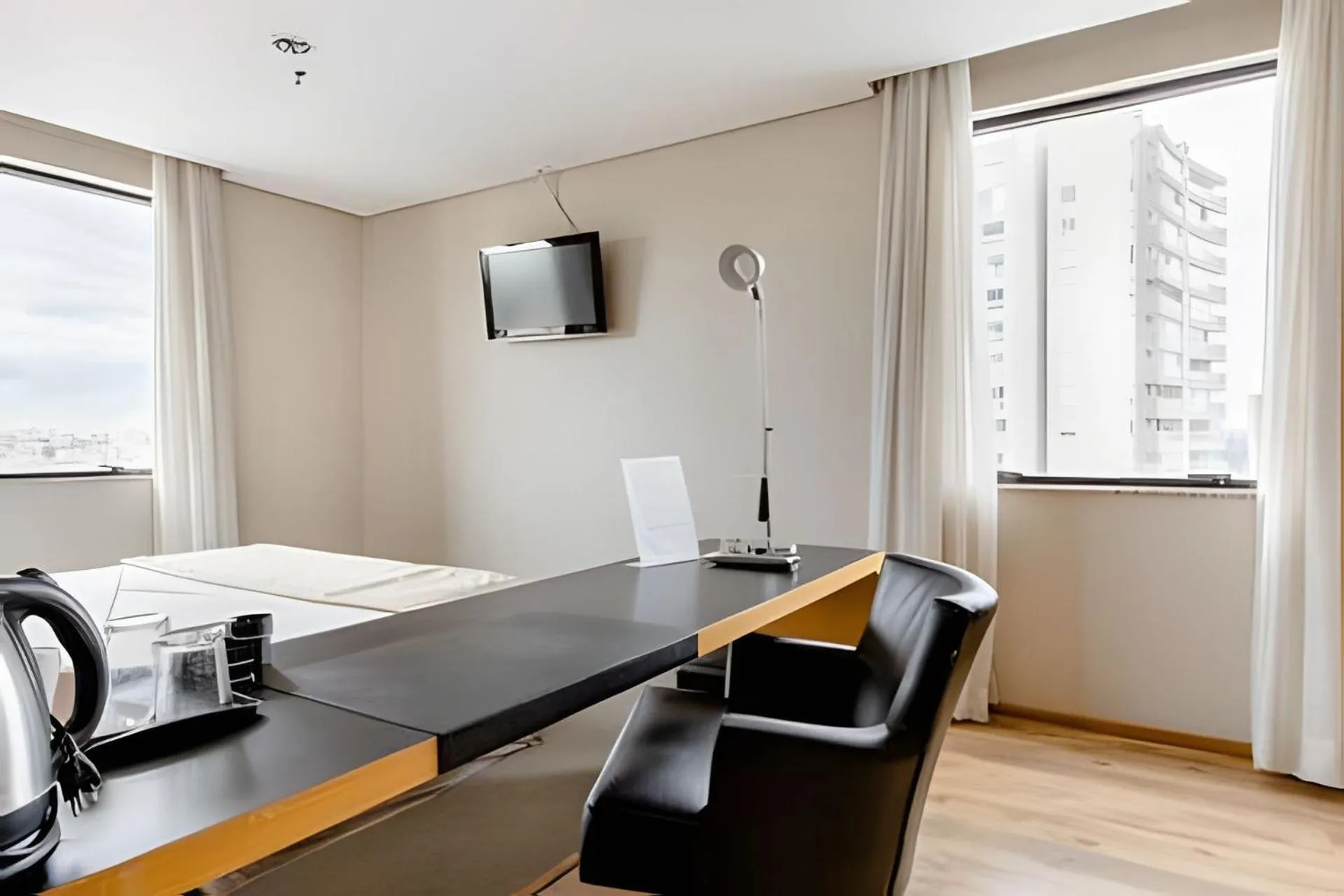 Bedroom in Hospedez - Flat Osasco Trade Center