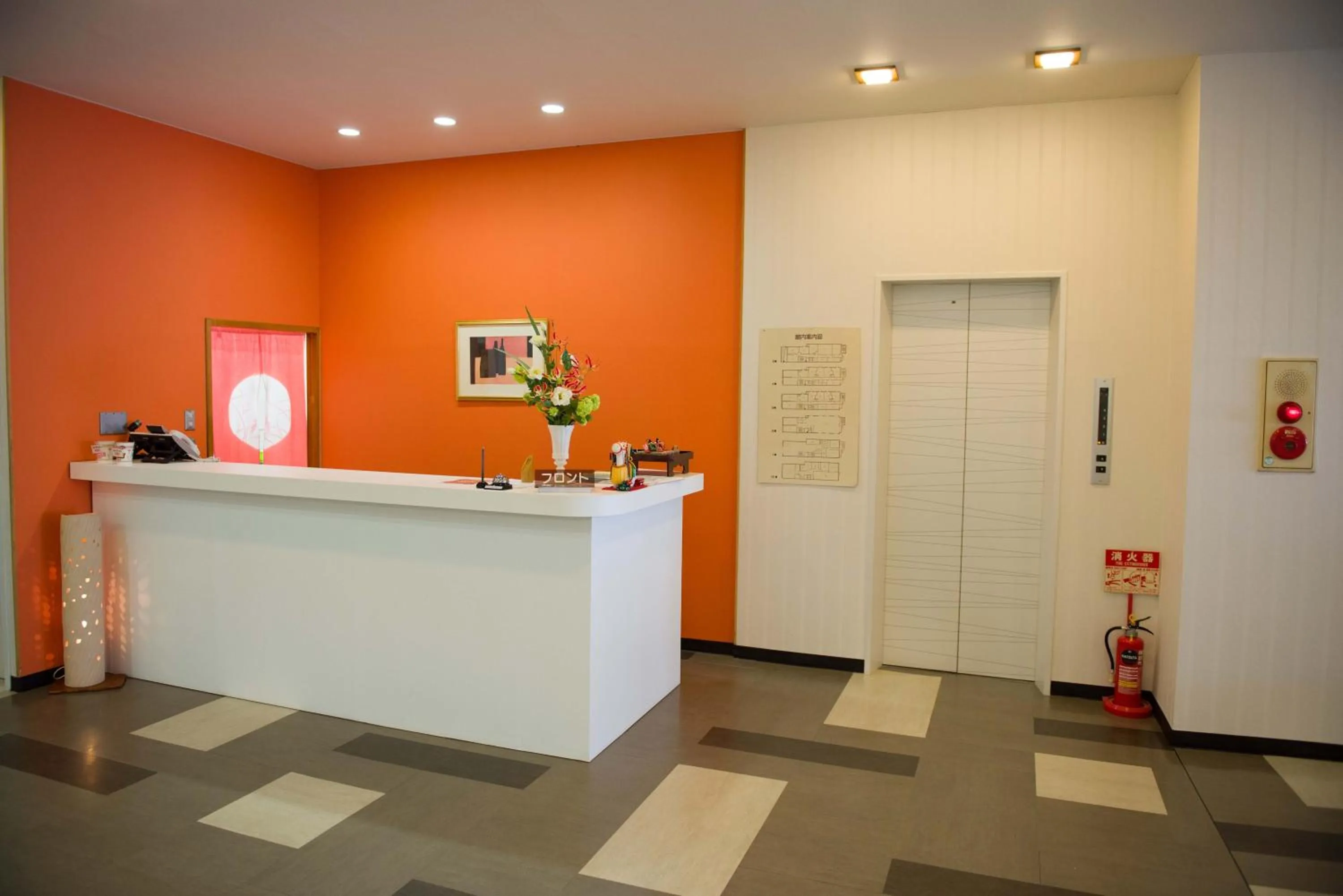 Lobby or reception in Sakuraya