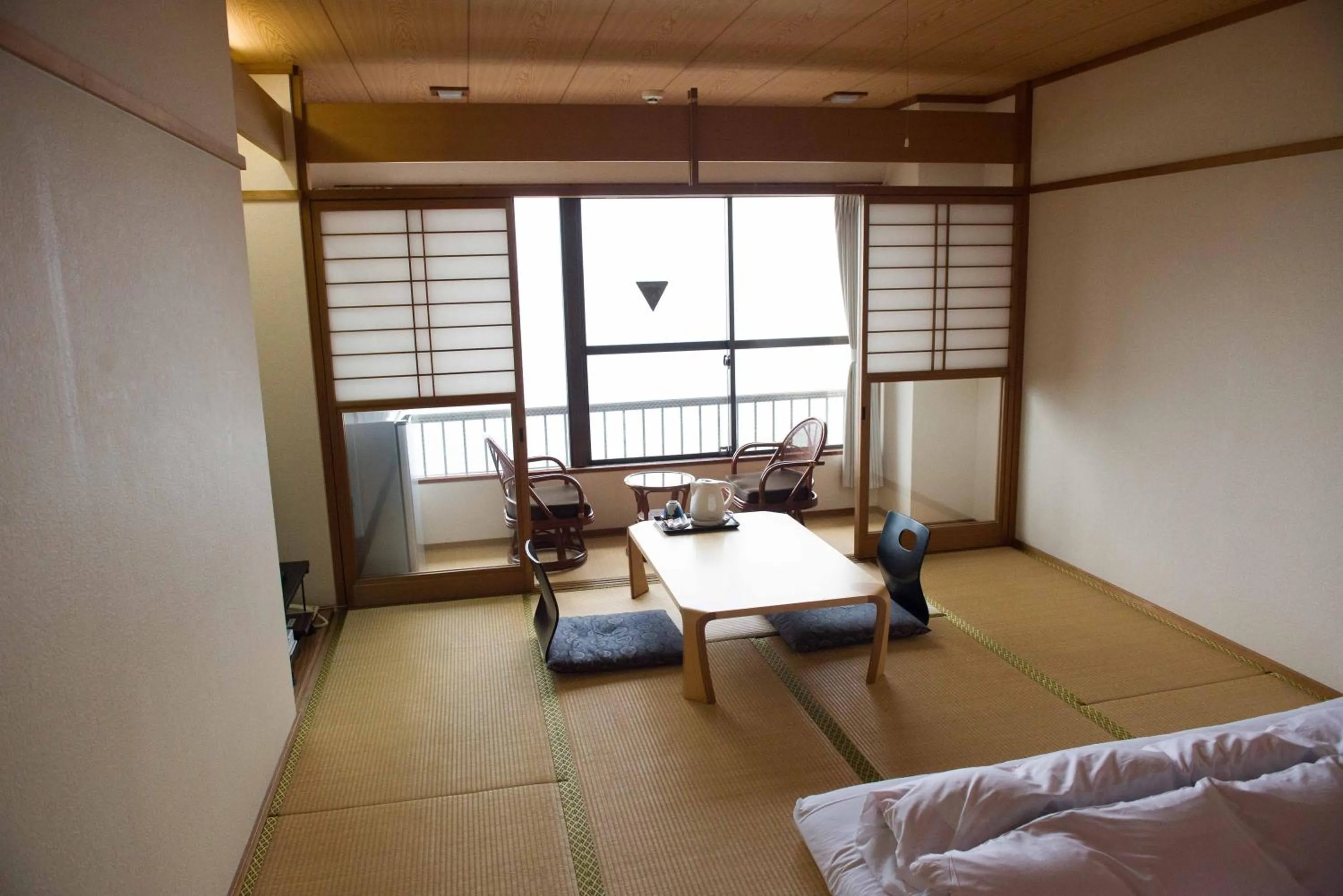 Photo of the whole room, Bed in Sakuraya