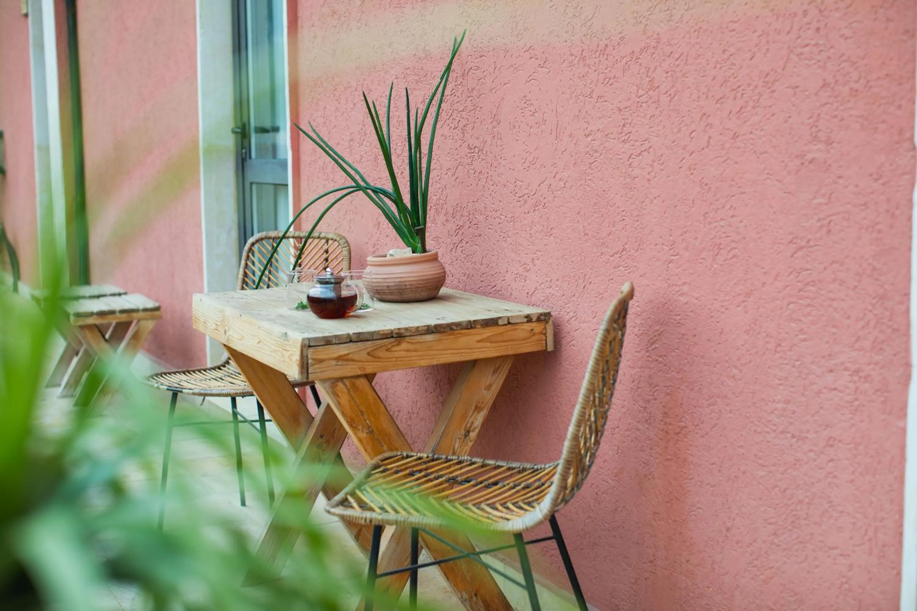 Seating area in Jacob Mitzpe Ramon