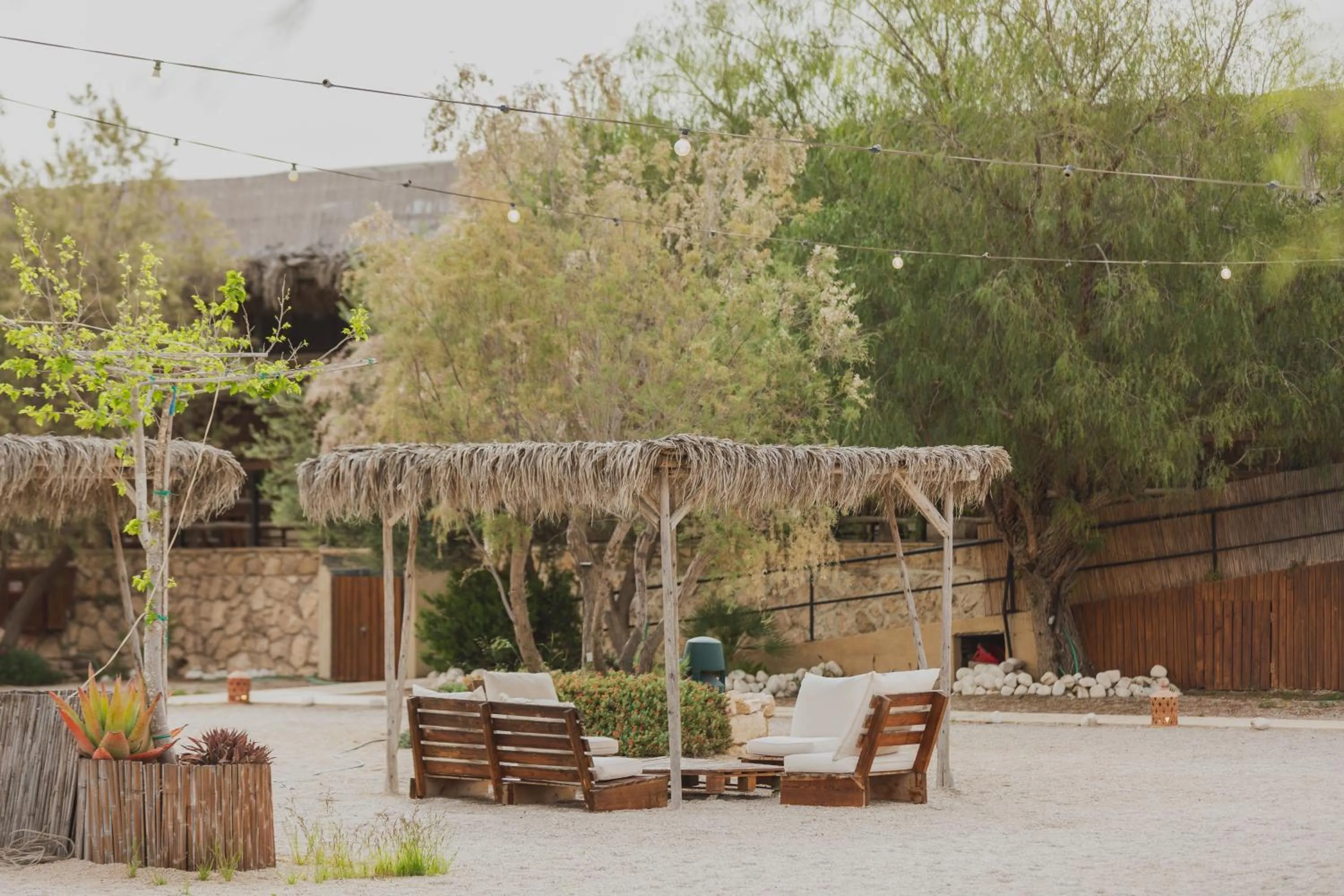 Seating area in Jacob Mitzpe Ramon
