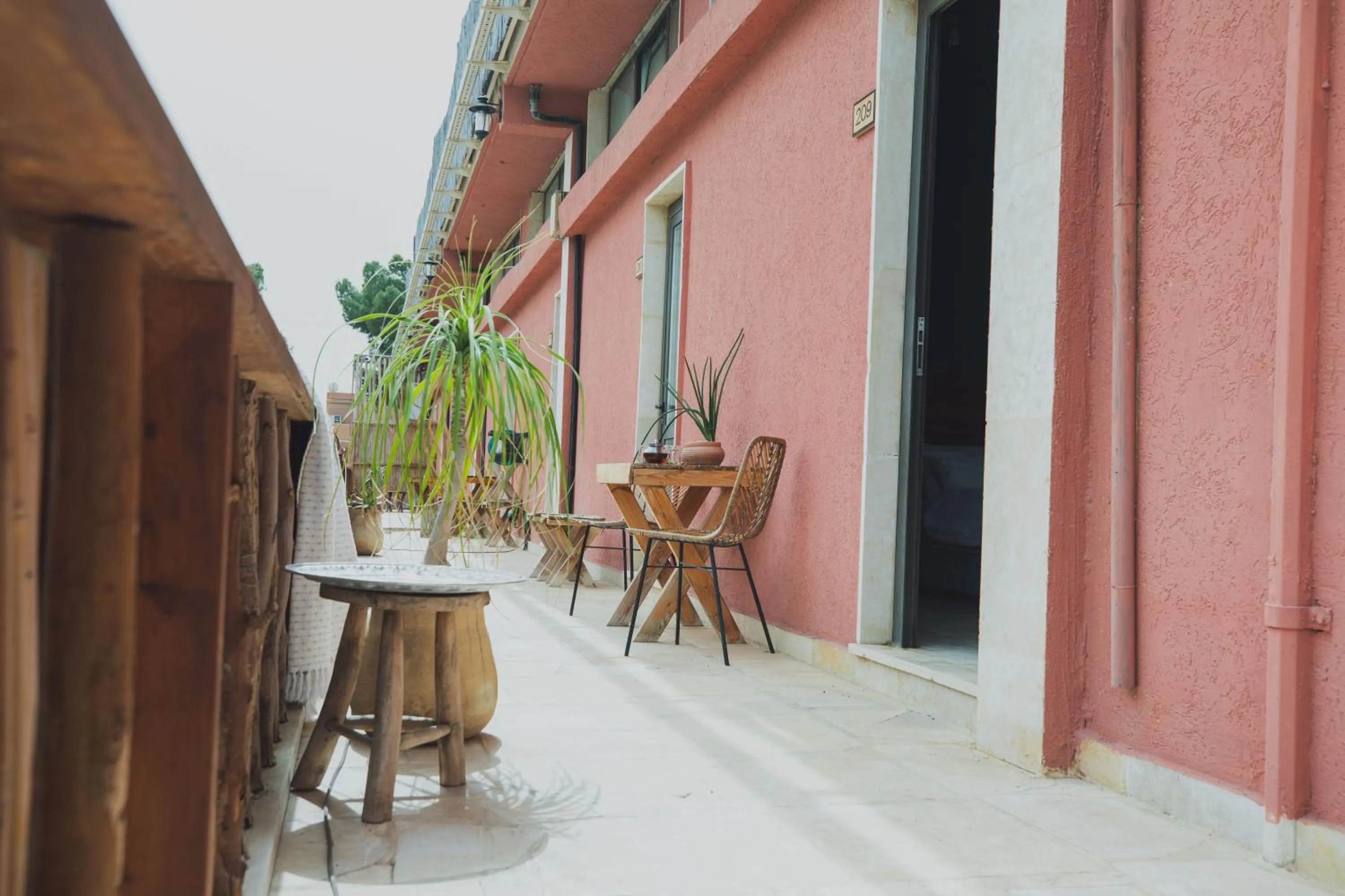 Balcony/Terrace in Jacob Mitzpe Ramon