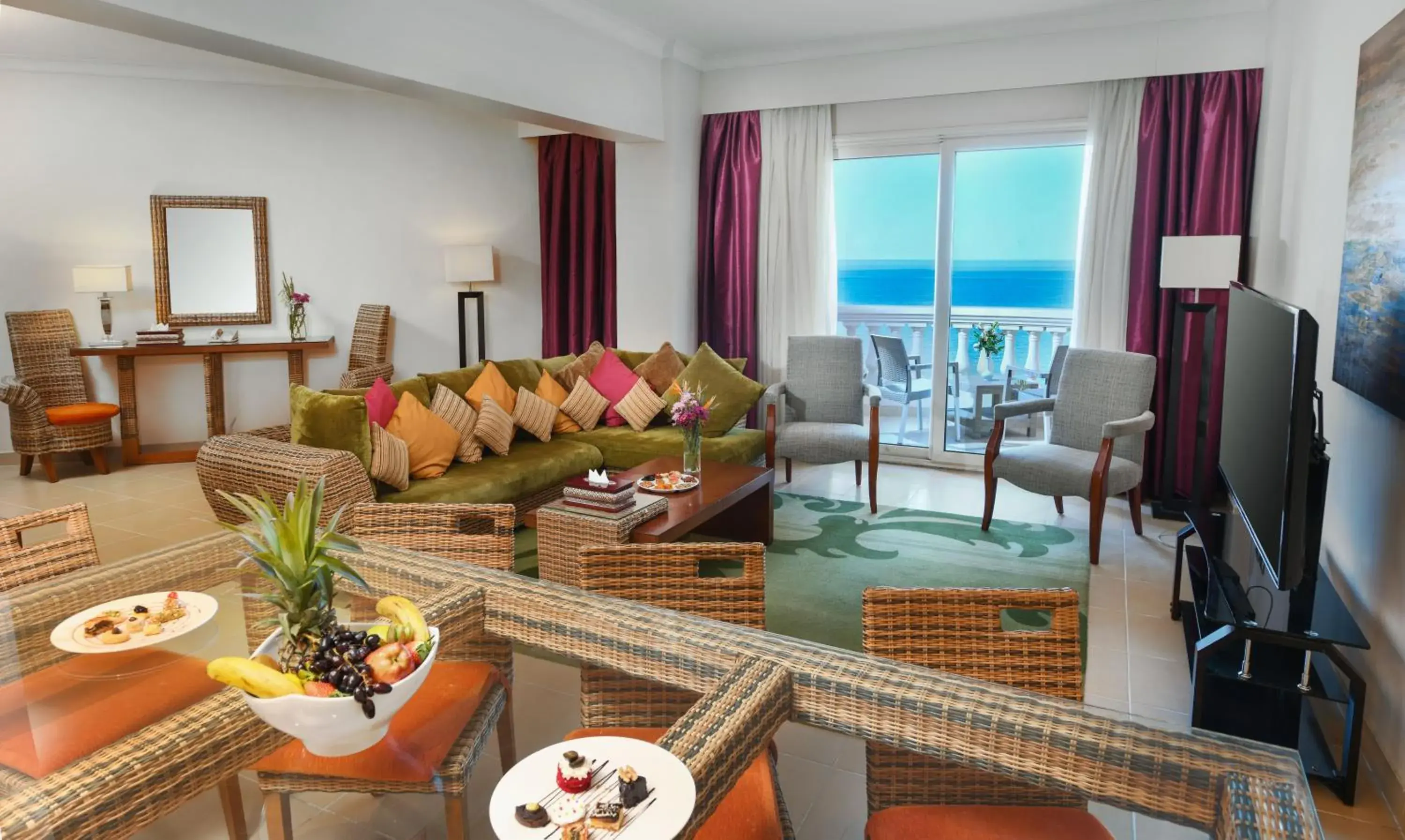 Living room in Tolip Hotel Alexandria Living room in Tolip Hotel Alexandria