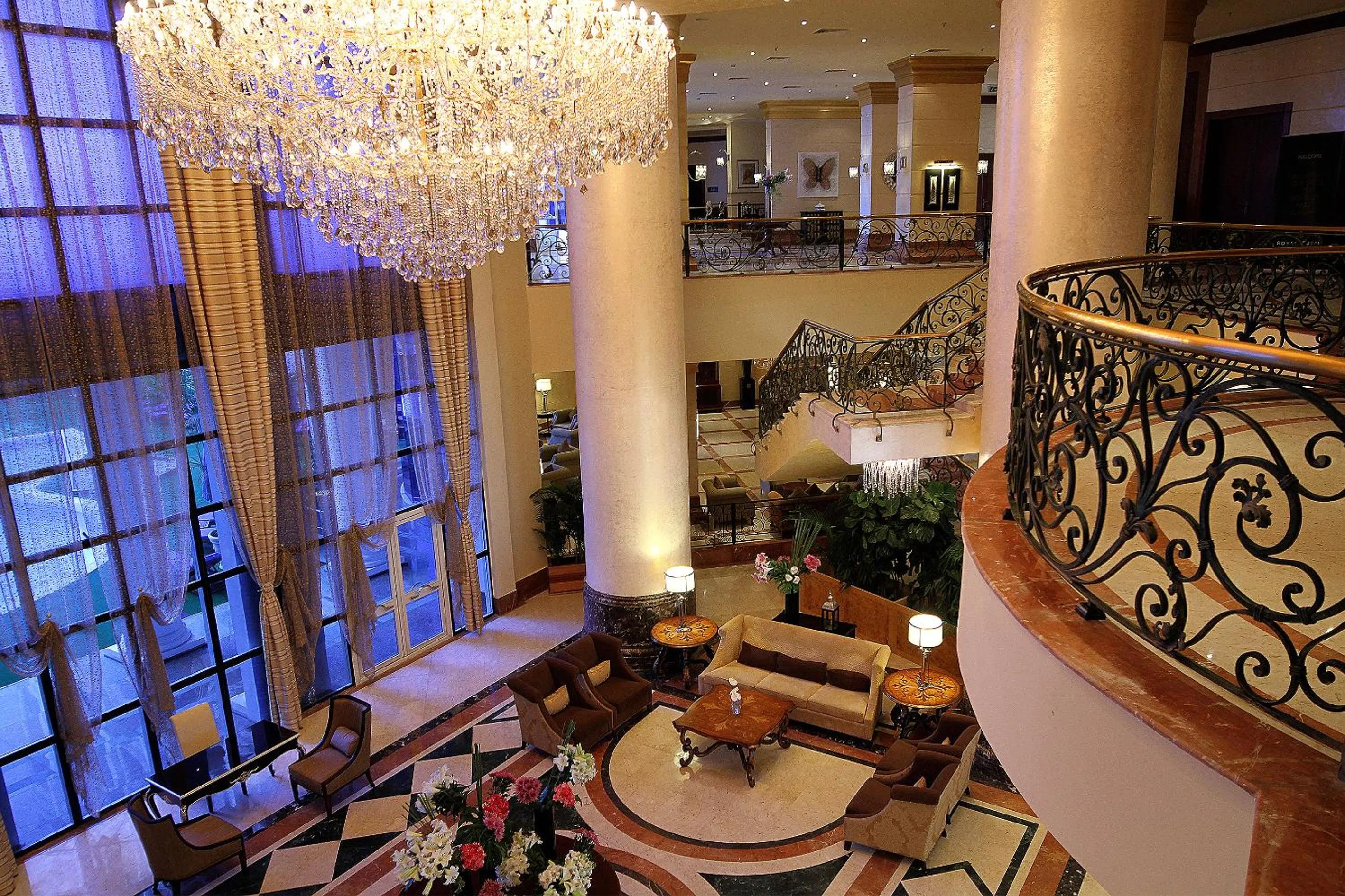 Lobby or reception in Tolip Hotel Alexandria