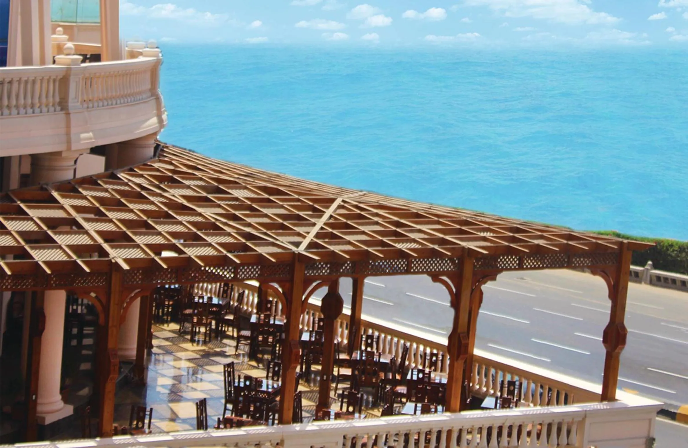 Restaurant/places to eat in Tolip Hotel Alexandria