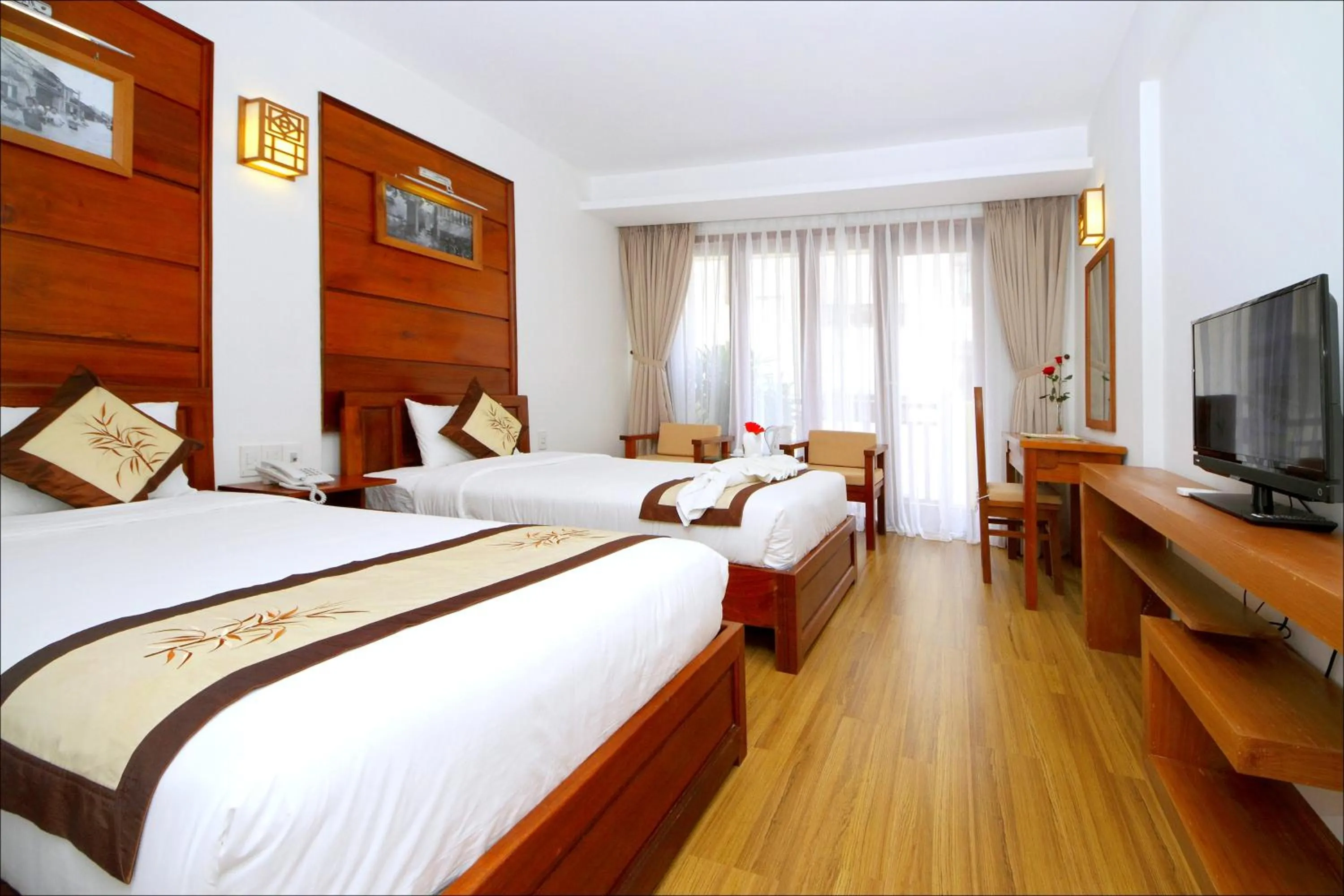 Bedroom, Bed in Kiman Hoi An Hotel