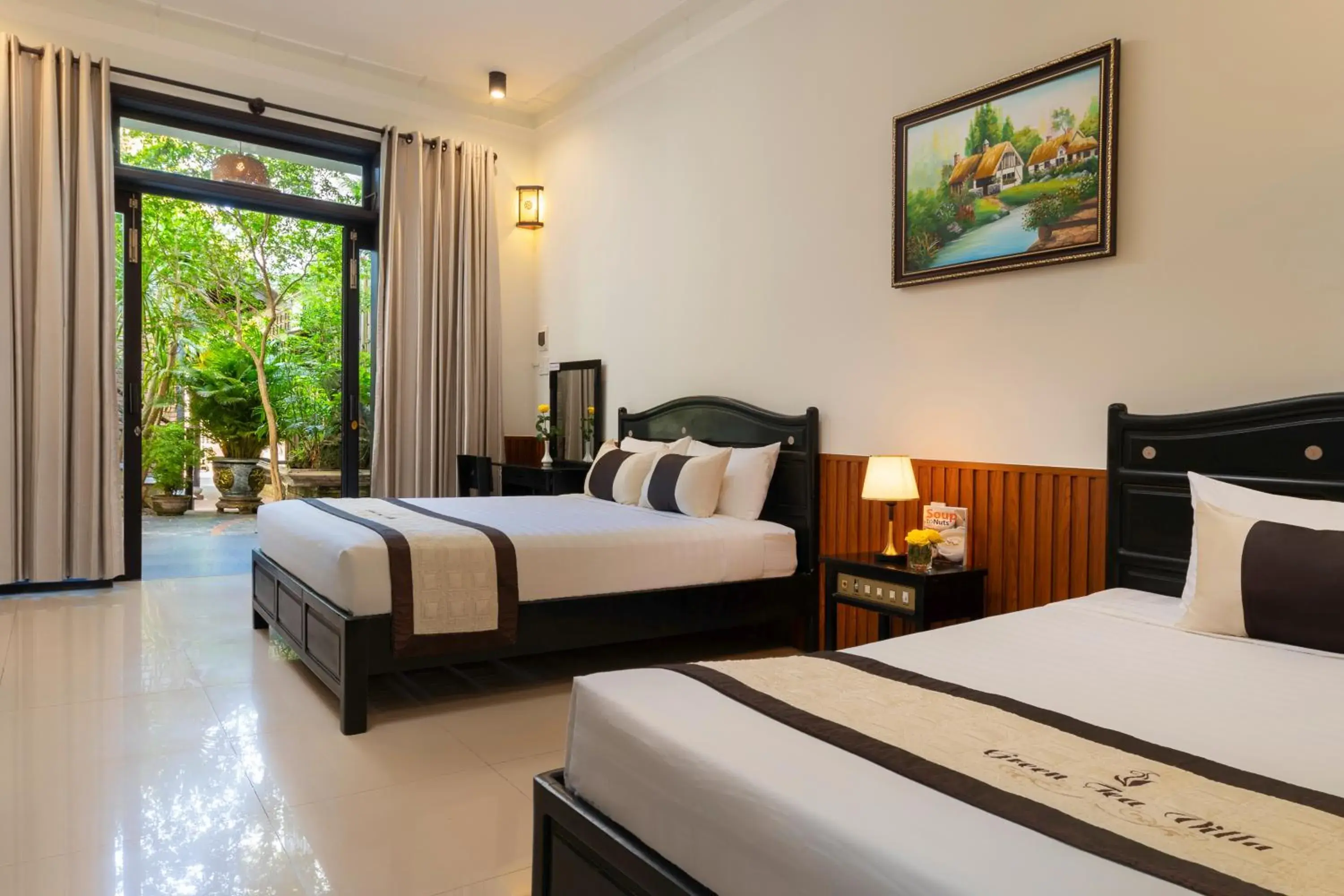Double or Twin Room with Balcony in Green Tea Villa Double or Twin Room with Balcony in Green Tea Villa