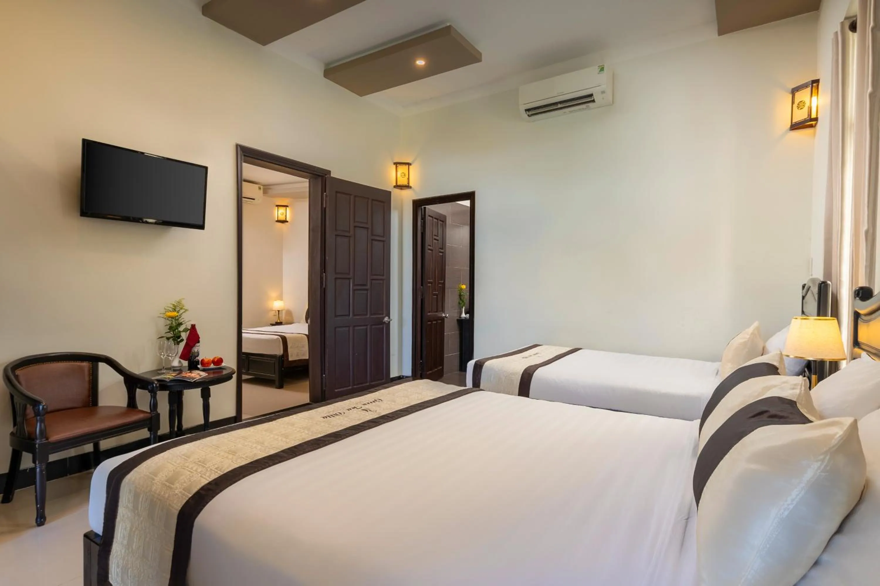 Bedroom, Bed in Green Tea Villa