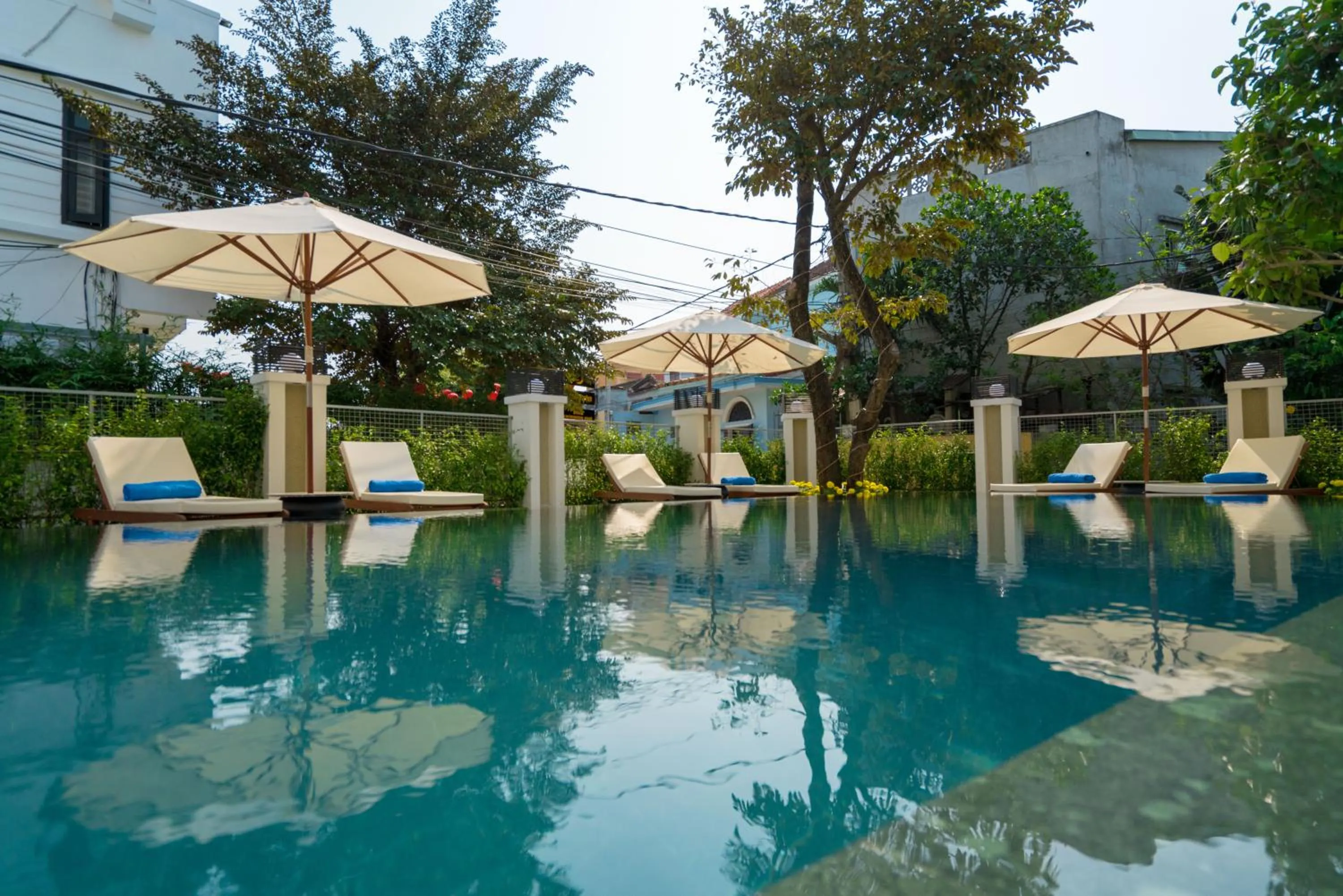 Swimming pool in Green Tea Villa