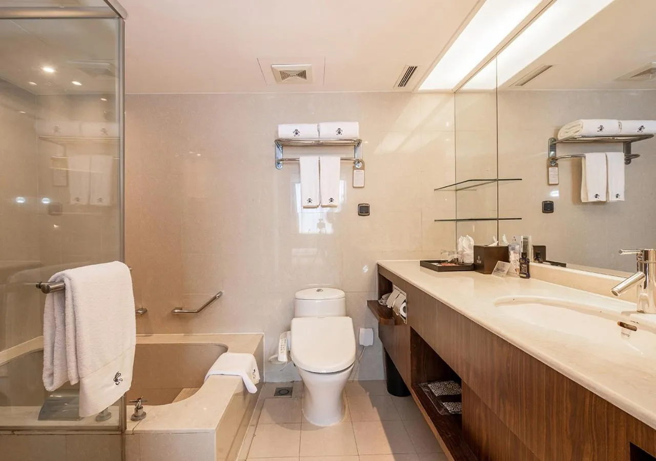 Toilet in San Want Hotel Shanghai
