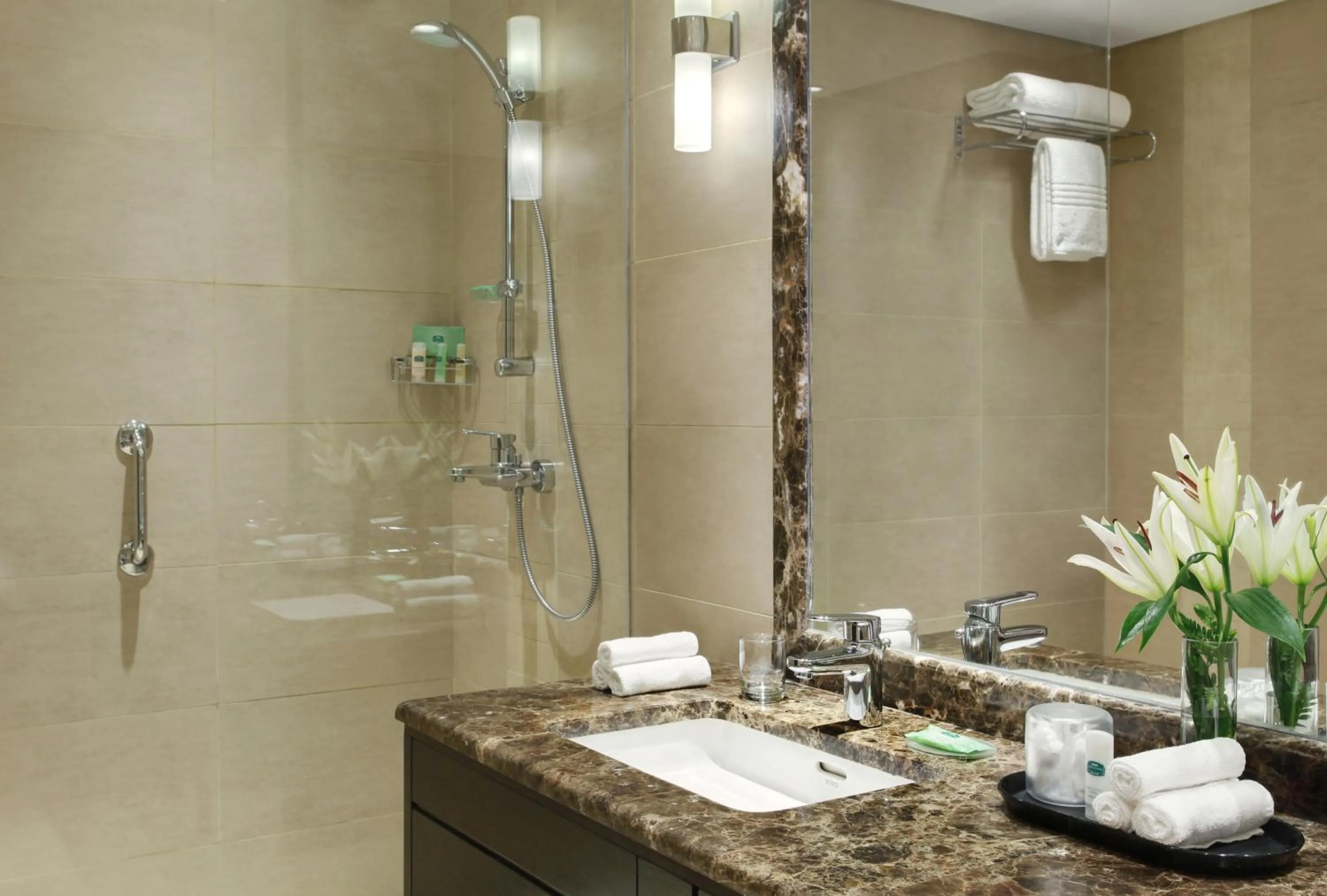 Bathroom in Courtyard by Marriott Jazan