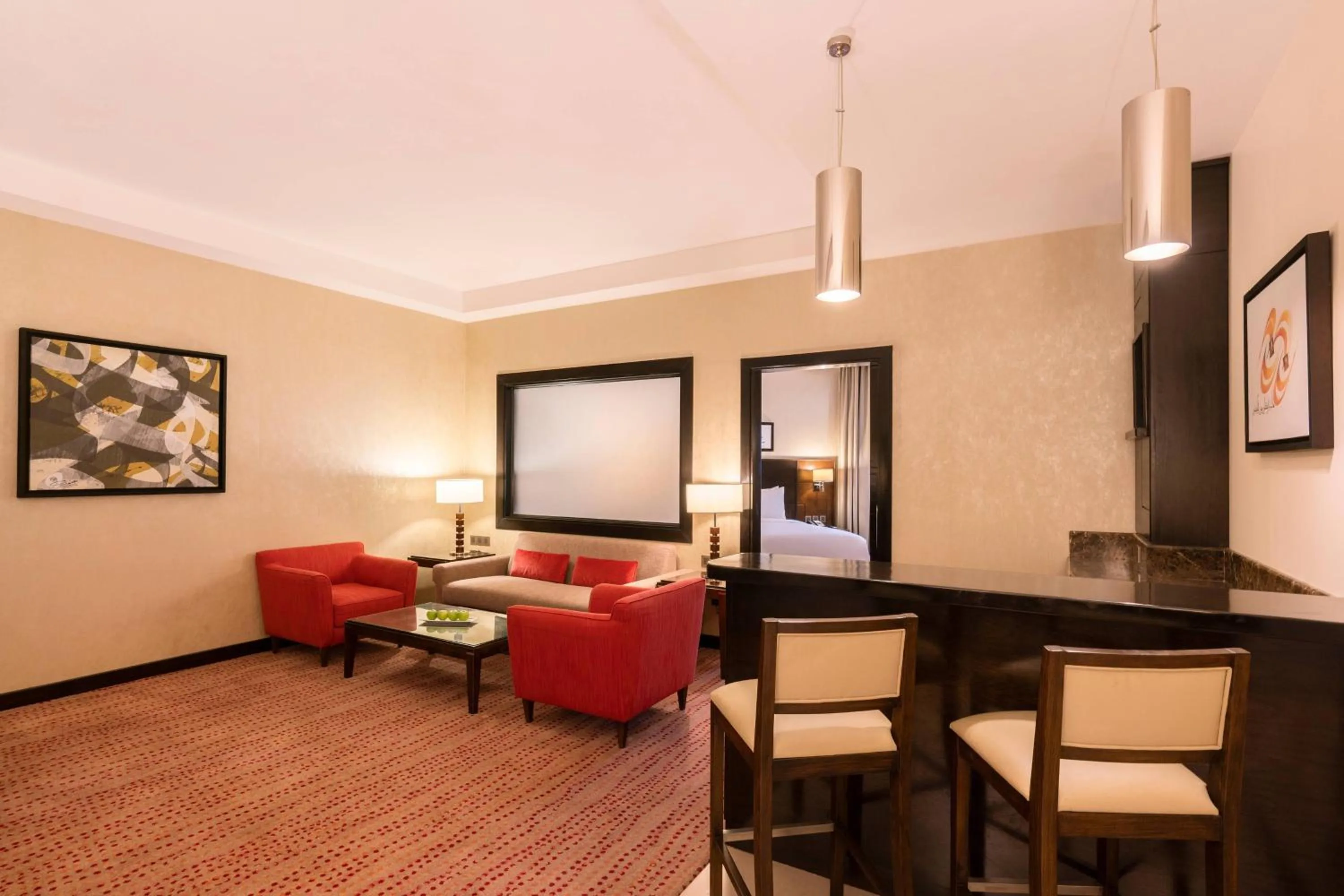 Photo of the whole room in Courtyard by Marriott Jazan