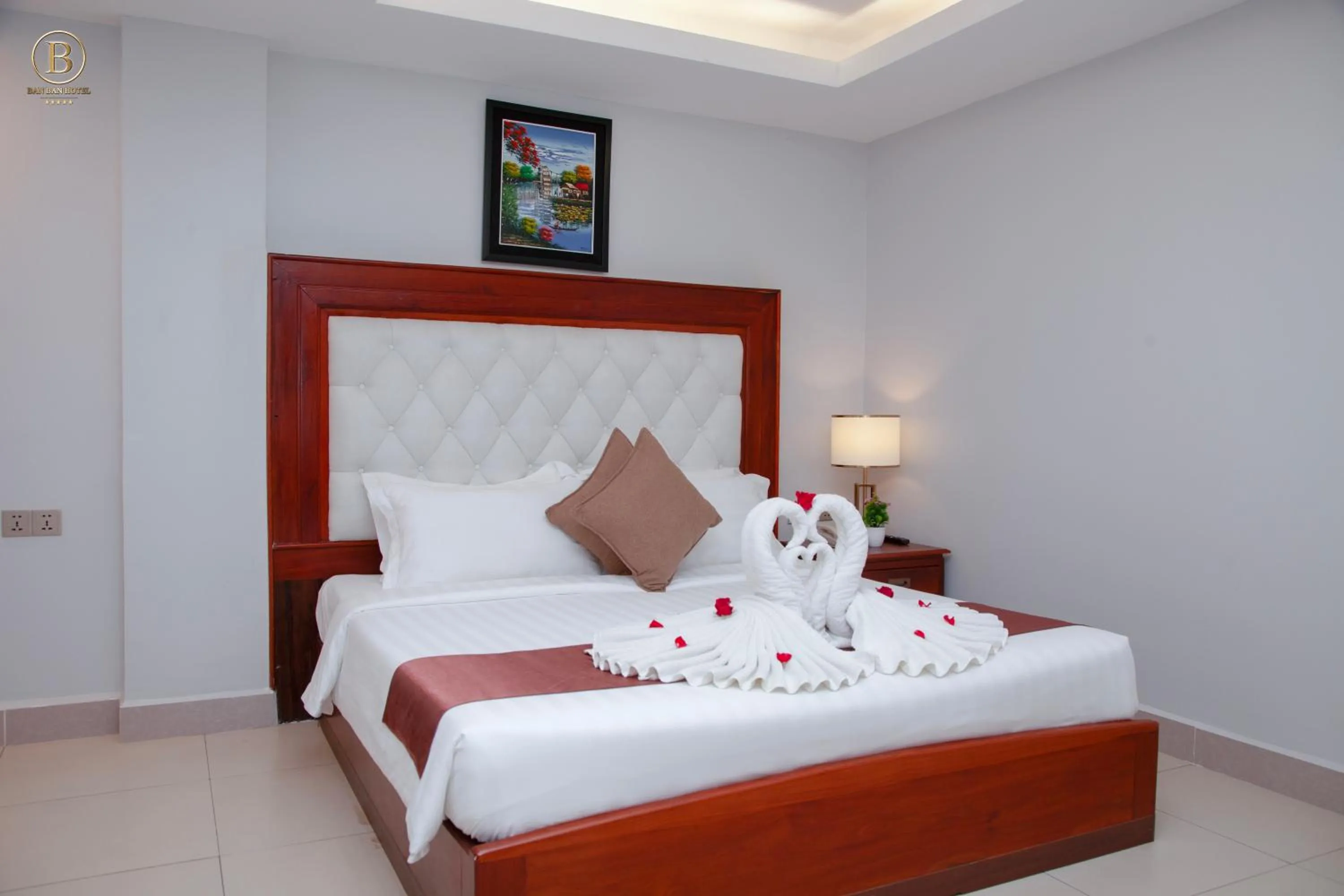 Bed in Ban Ban Hotel