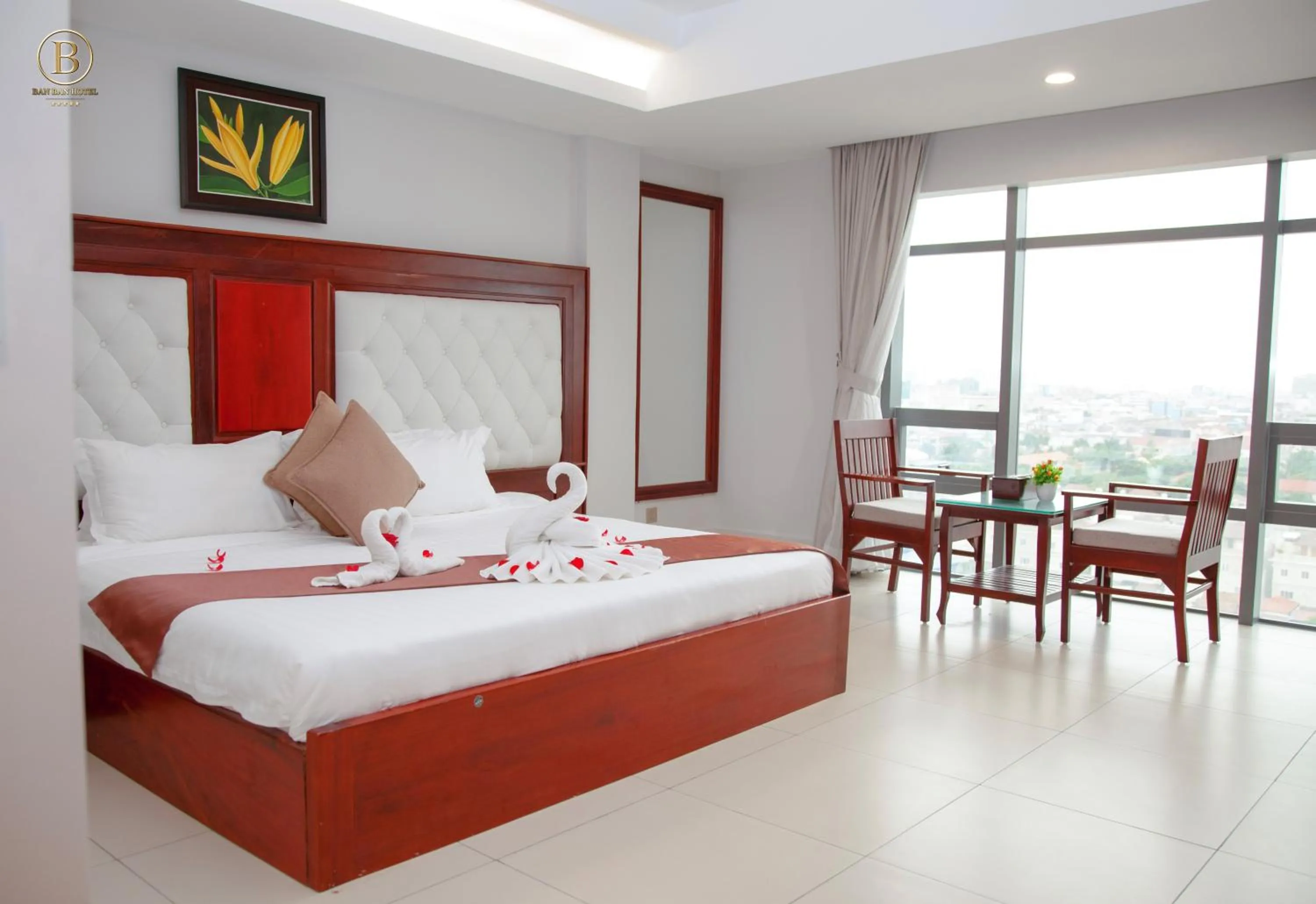 Bed in Ban Ban Hotel