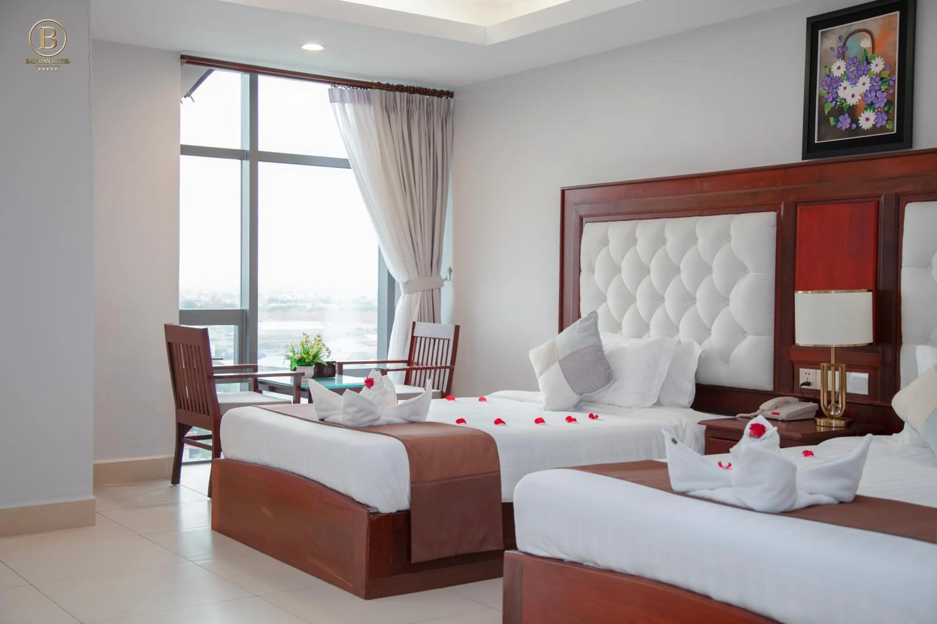 Bed in Ban Ban Hotel