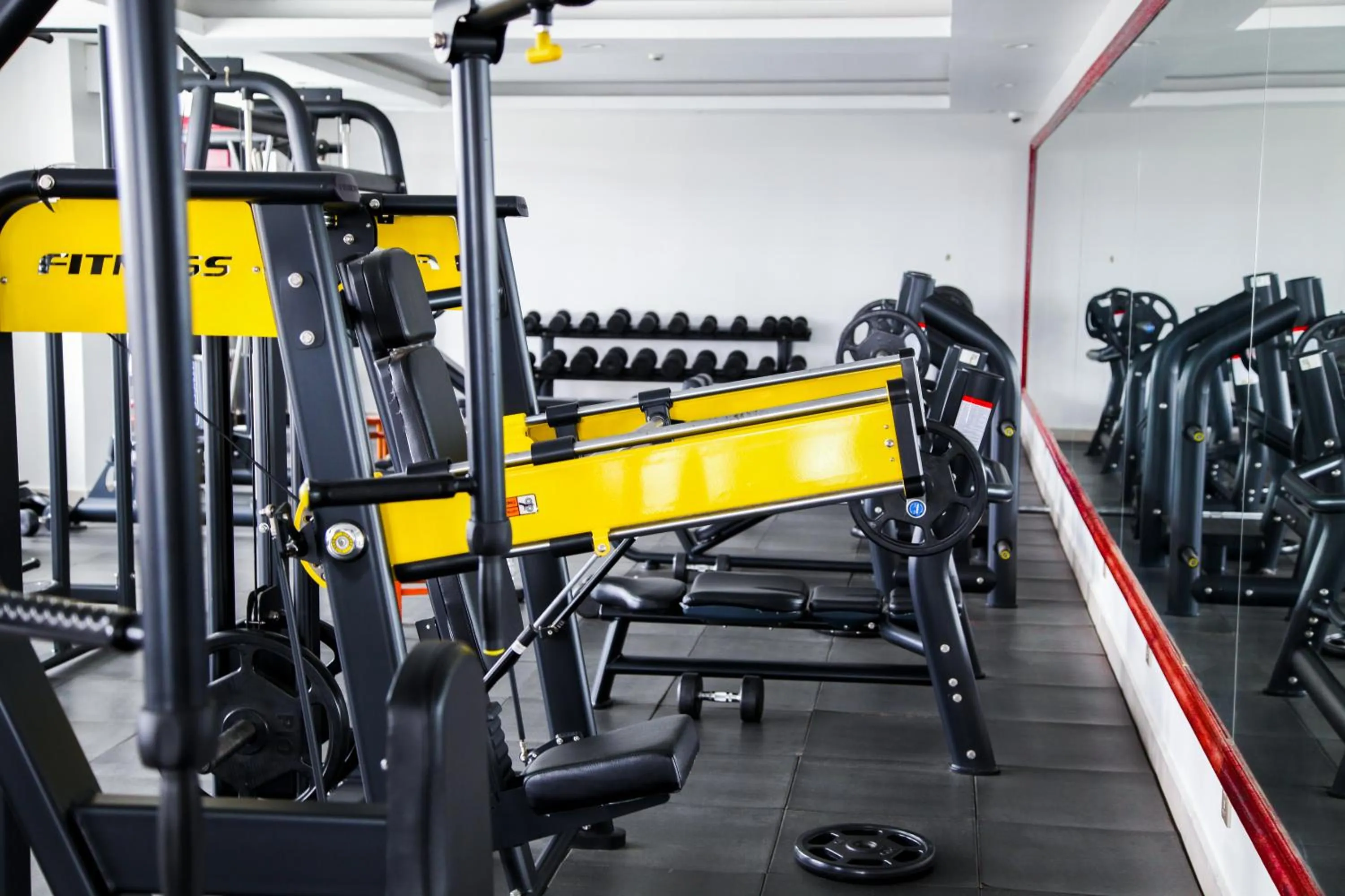 Fitness centre/facilities in Ban Ban Hotel