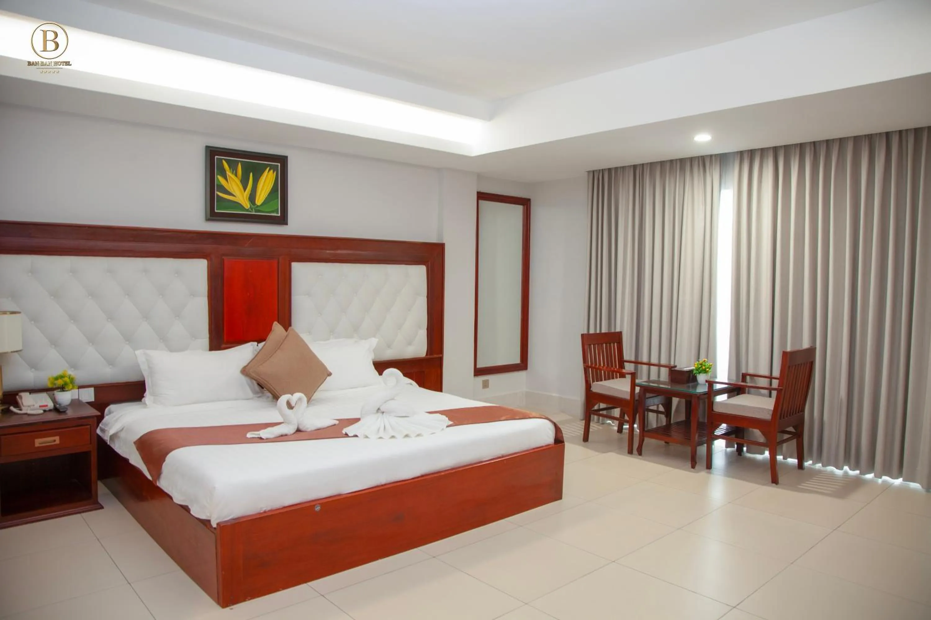 Bed in Ban Ban Hotel