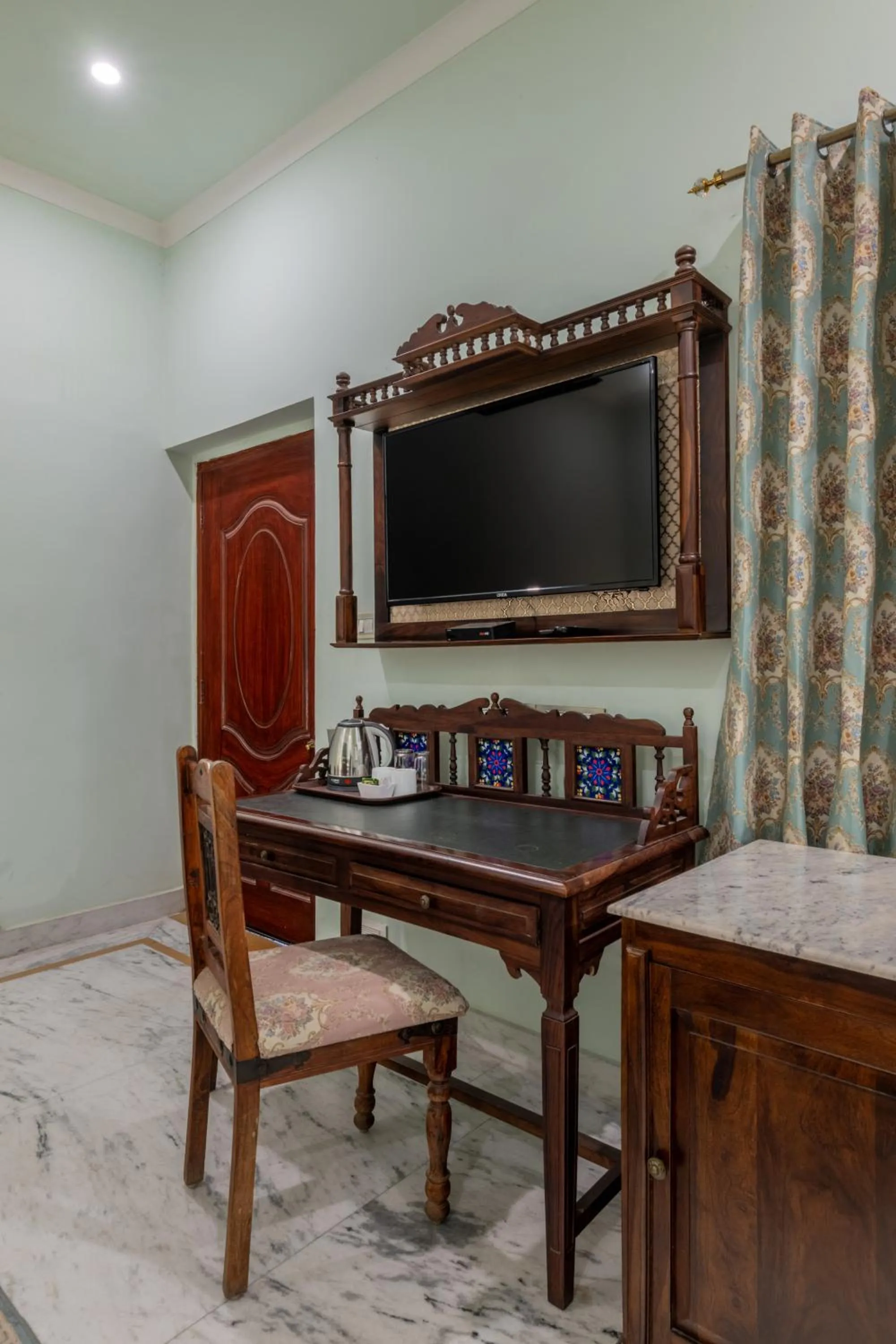 TV and multimedia in Rajasthan Palace - A Heritage Boutique Hotel in Jaipur