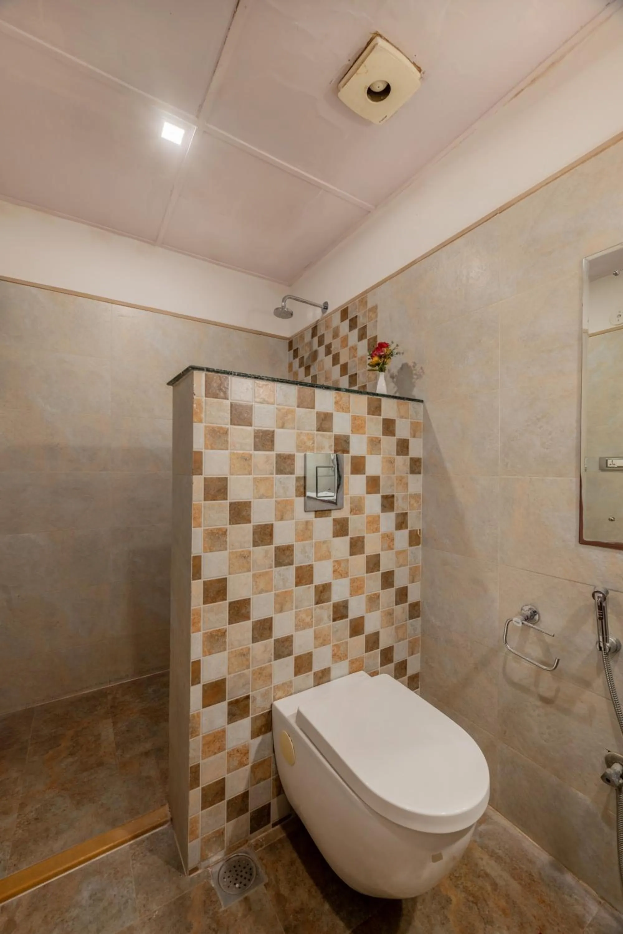 Shower in Rajasthan Palace - A Heritage Boutique Hotel in Jaipur