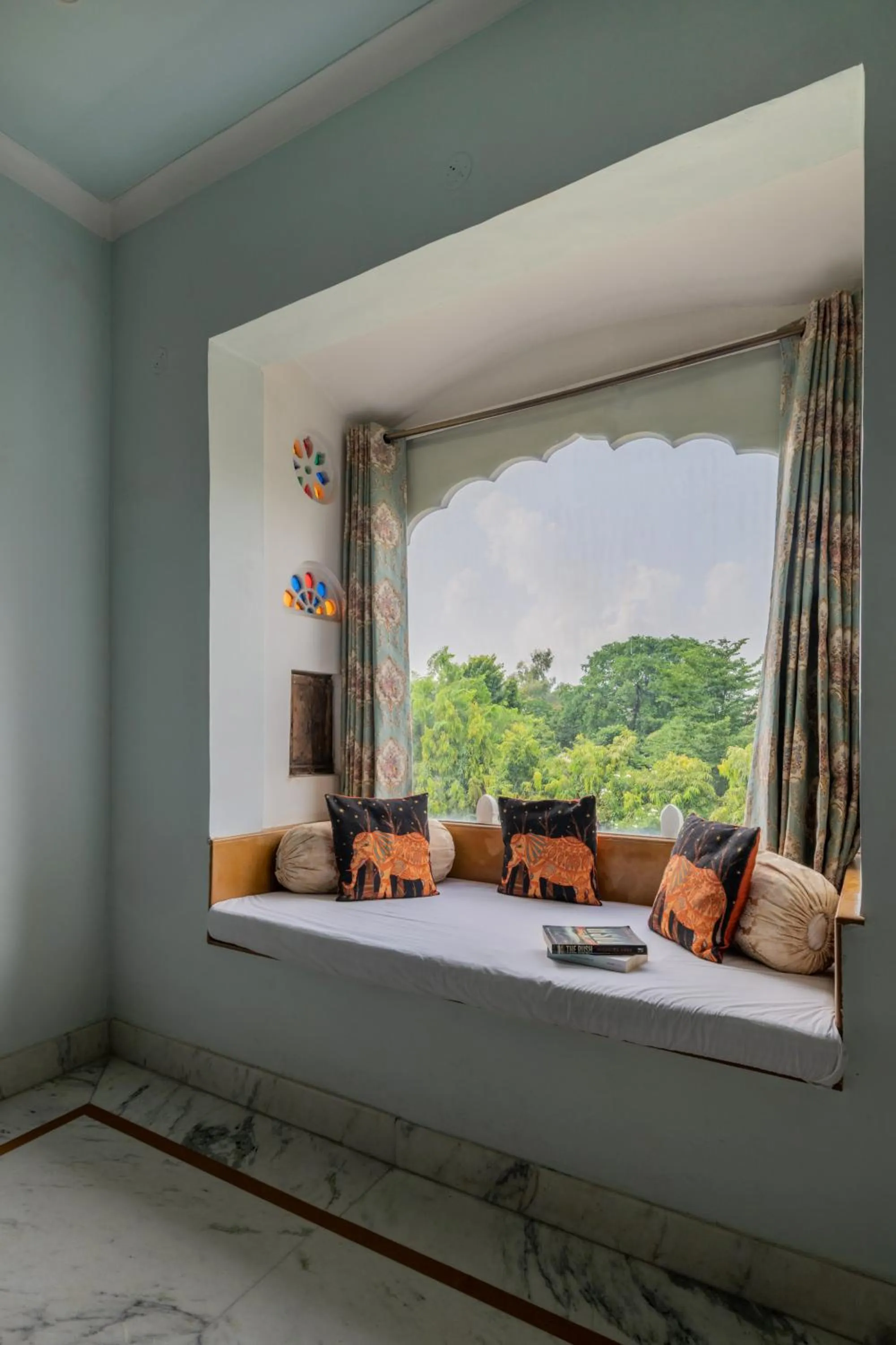 Natural landscape in Rajasthan Palace - A Heritage Boutique Hotel in Jaipur