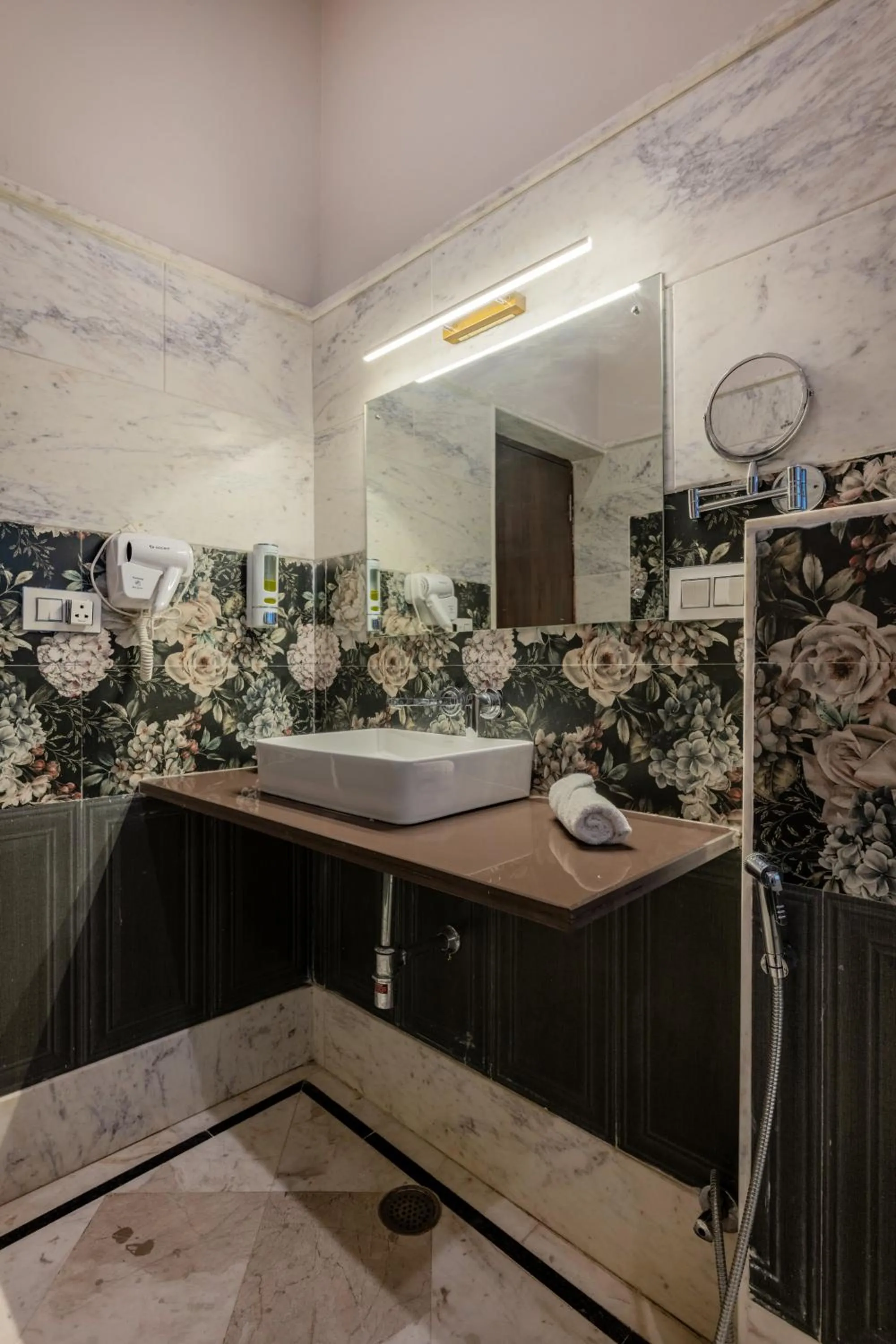 Bathroom in Rajasthan Palace - A Heritage Boutique Hotel in Jaipur