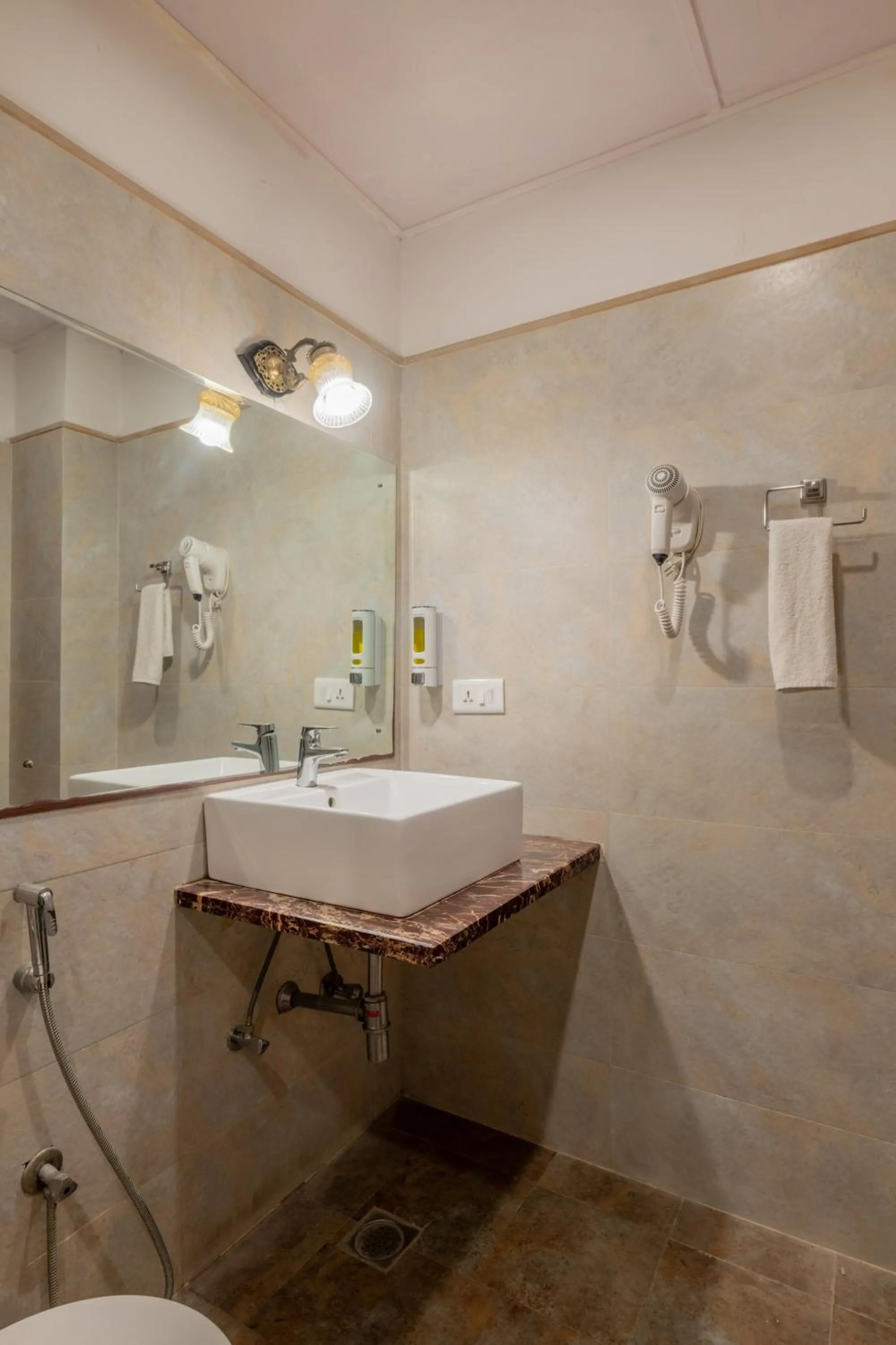 Shower in Rajasthan Palace - A Heritage Boutique Hotel in Jaipur