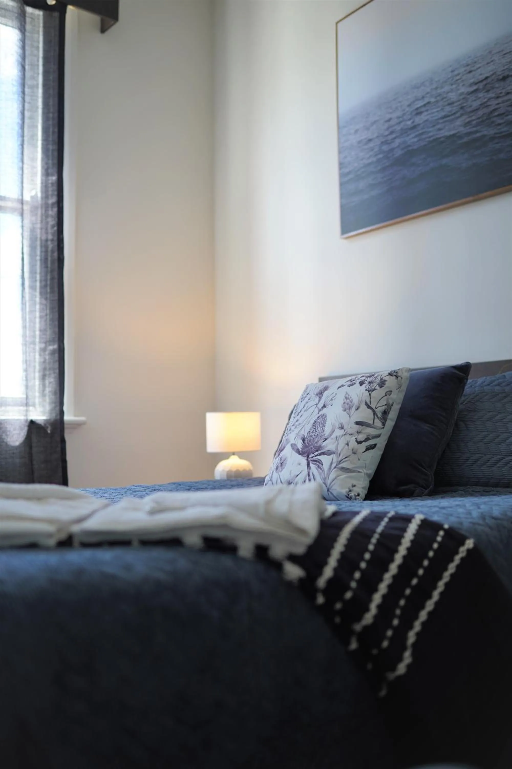 Bed in The Beaconsfield Hotel