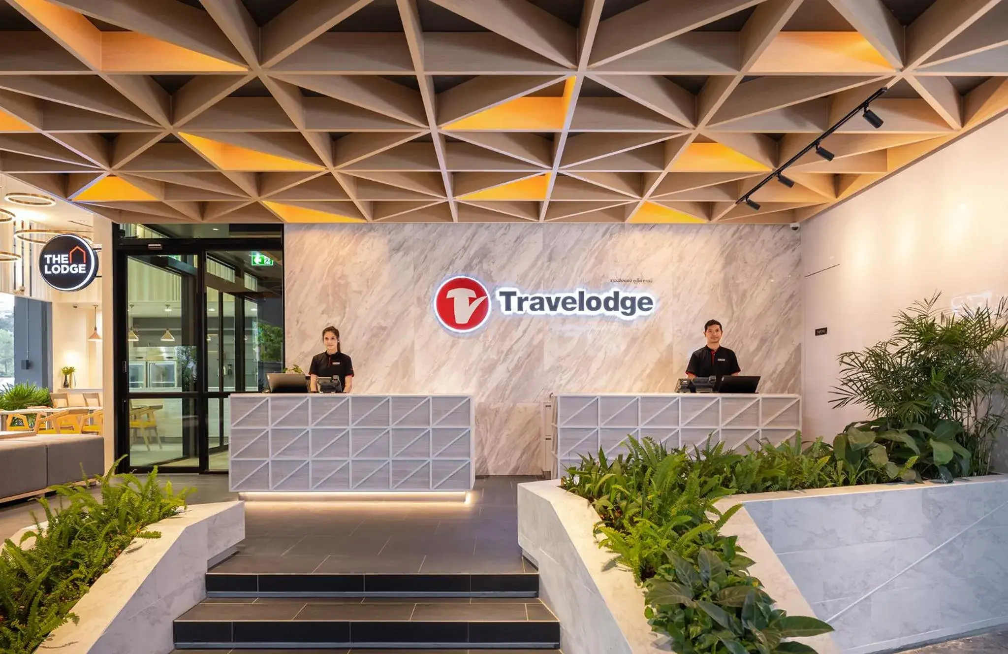 Property building in Travelodge Phuket Town Property building in Travelodge Phuket Town